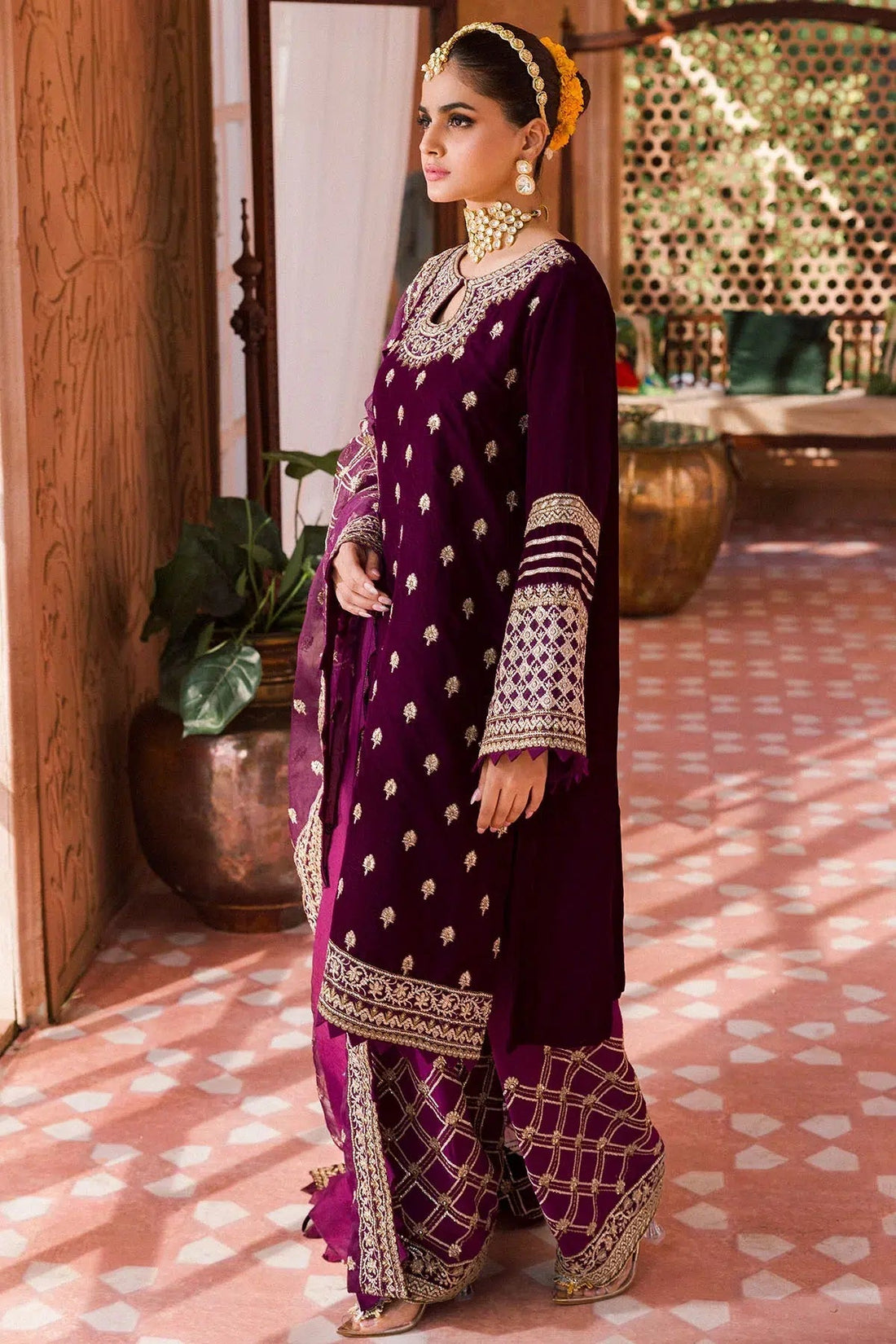 Motifz | Grand Velour Velvet Collection | 4405 - House Of Hania