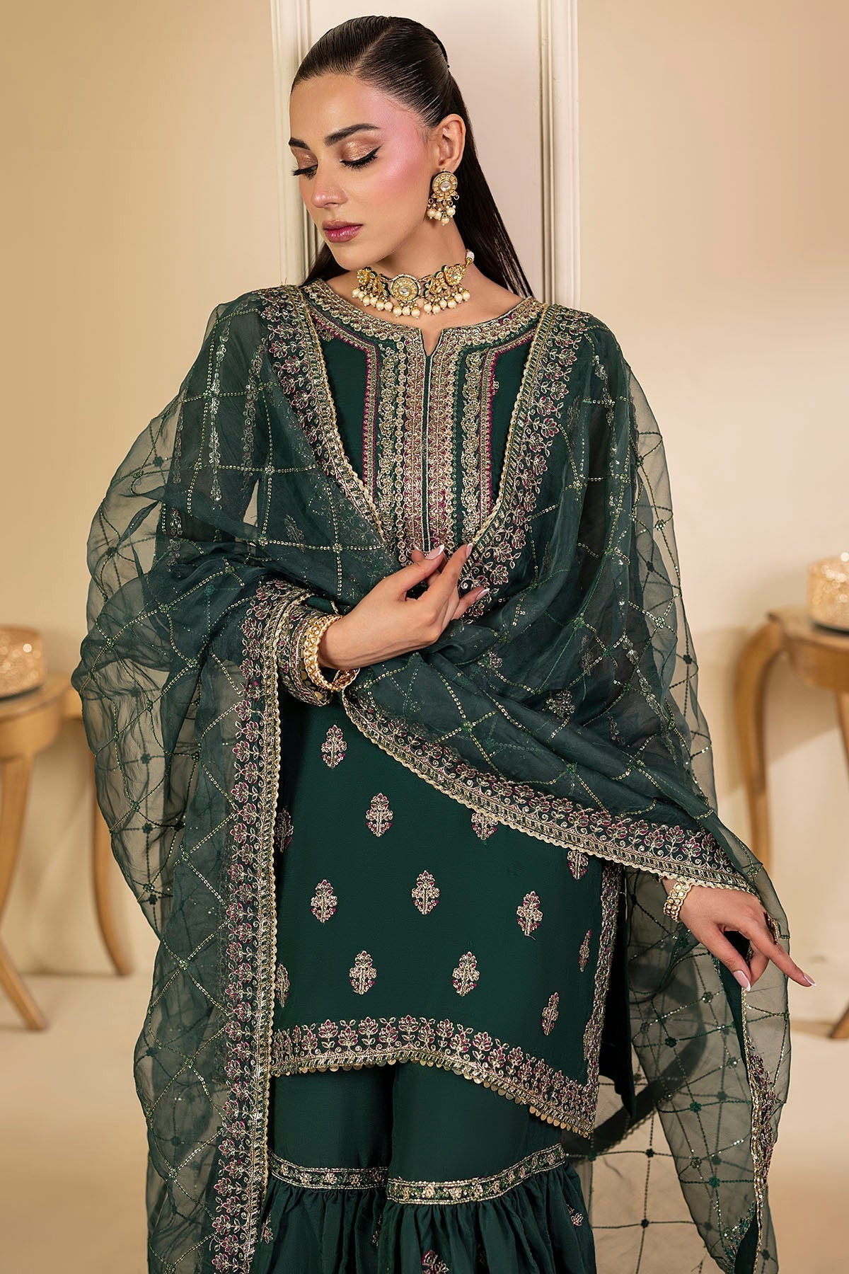 Motifz | Luxury Formal | 5135-JADE - House Of Hania