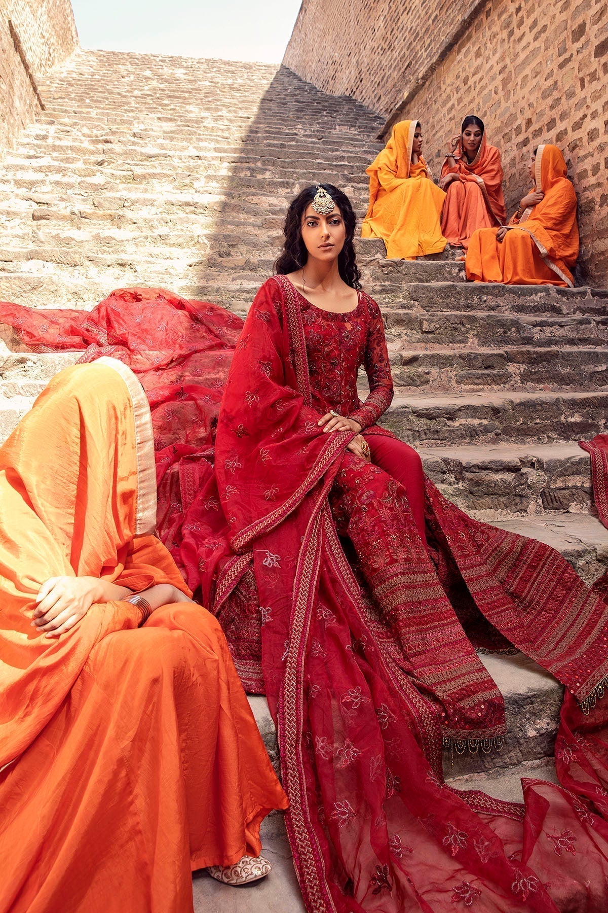 Motifz | Luxury Wedding Formals | 2763-MERLOT - House Of Hania