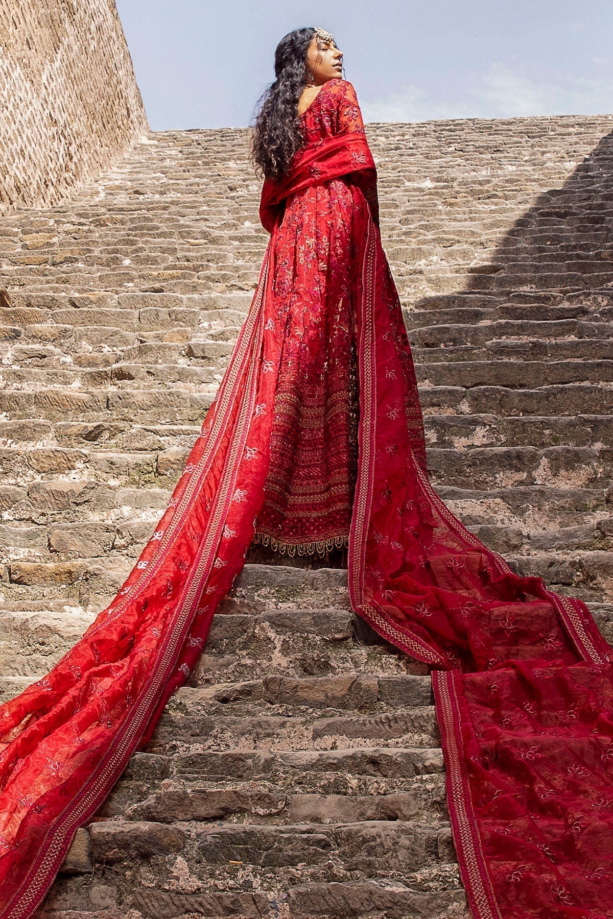 Motifz | Luxury Wedding Formals | 2763-MERLOT - House Of Hania