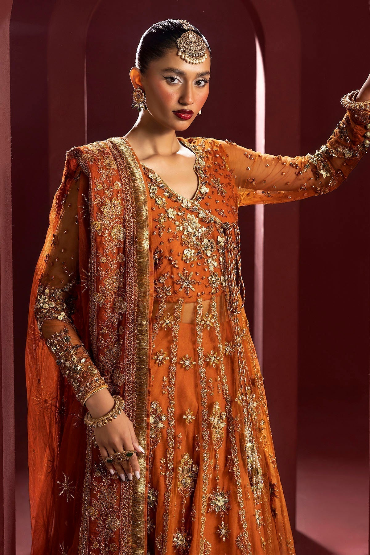 Motifz | Luxury Wedding Formals | 4938-RAHA - House Of Hania