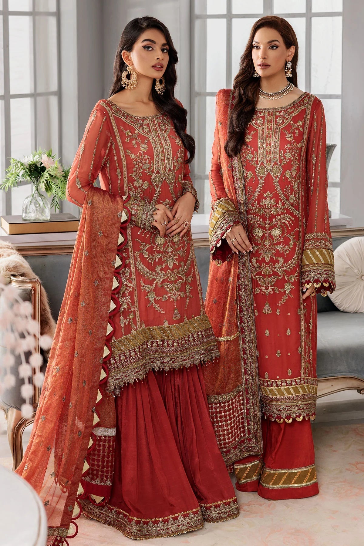 Motifz | Premium Embroidered Formals 24 | 3392 - House Of Hania