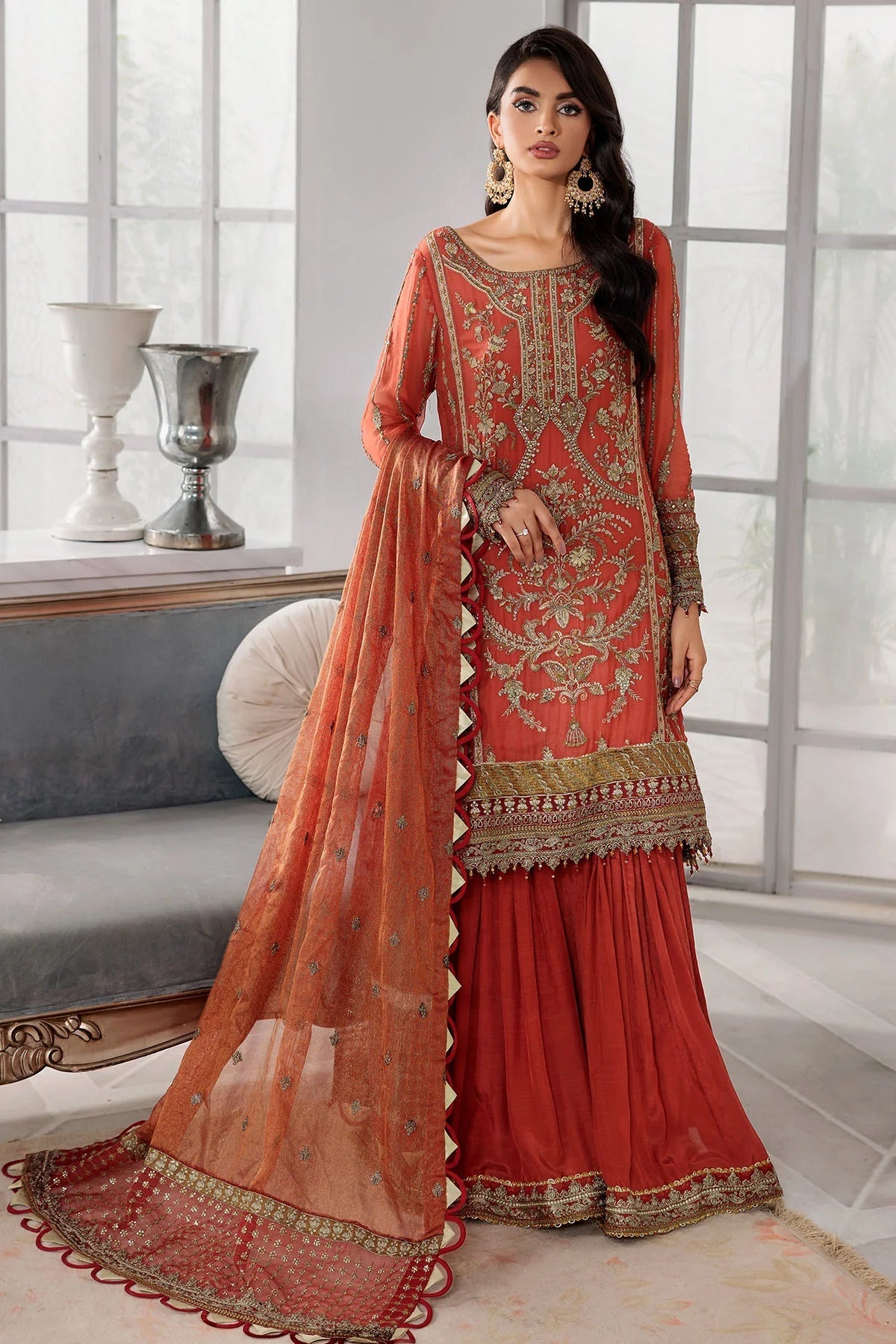 Motifz | Premium Embroidered Formals 24 | 3392 - House Of Hania