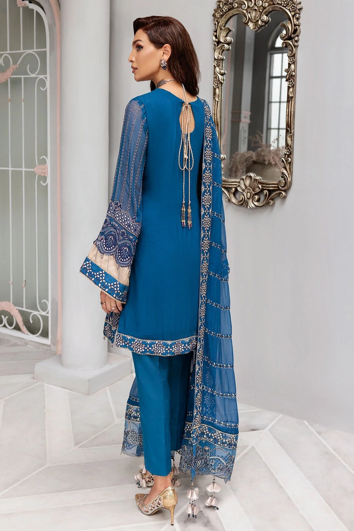 Motifz | Premium Embroidered Formals 24 | 3395 - House Of Hania