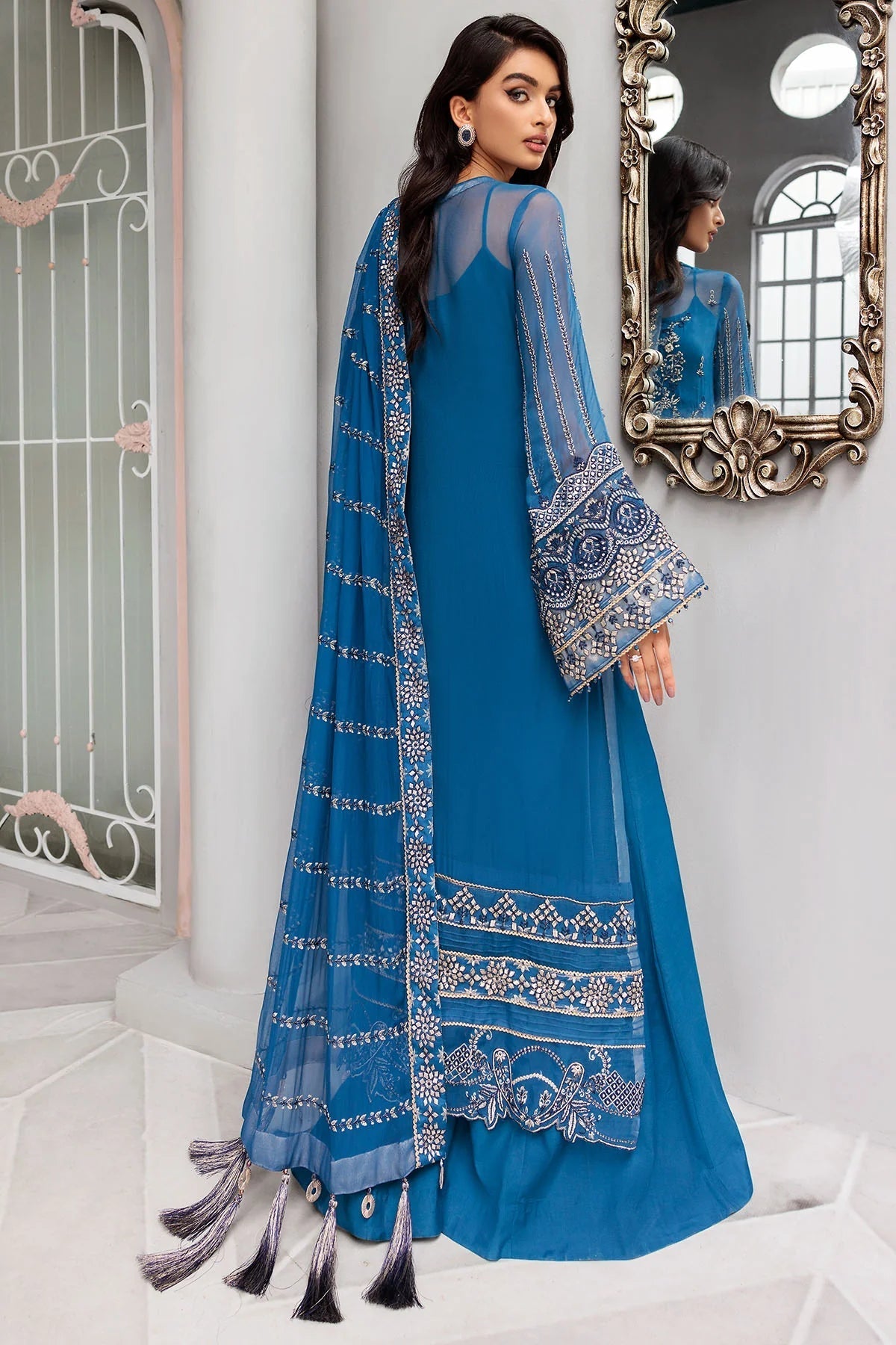 Motifz | Premium Embroidered Formals 24 | 3395 - House Of Hania