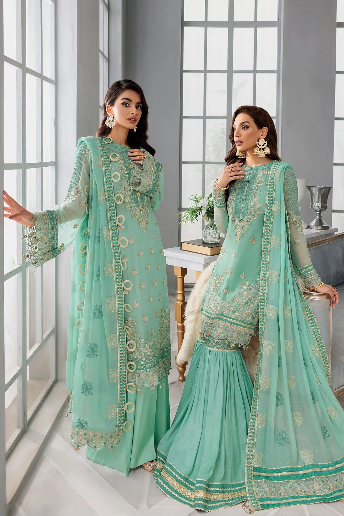 Motifz | Premium Embroidered Formals 24 | 3396 - House Of Hania