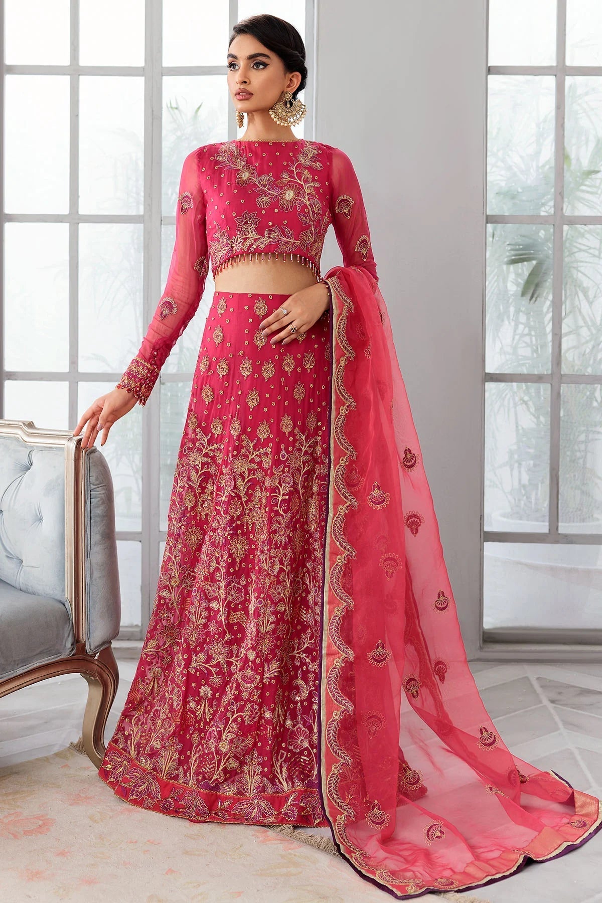 Motifz | Premium Embroidered Formals 24 | 3397 - House Of Hania