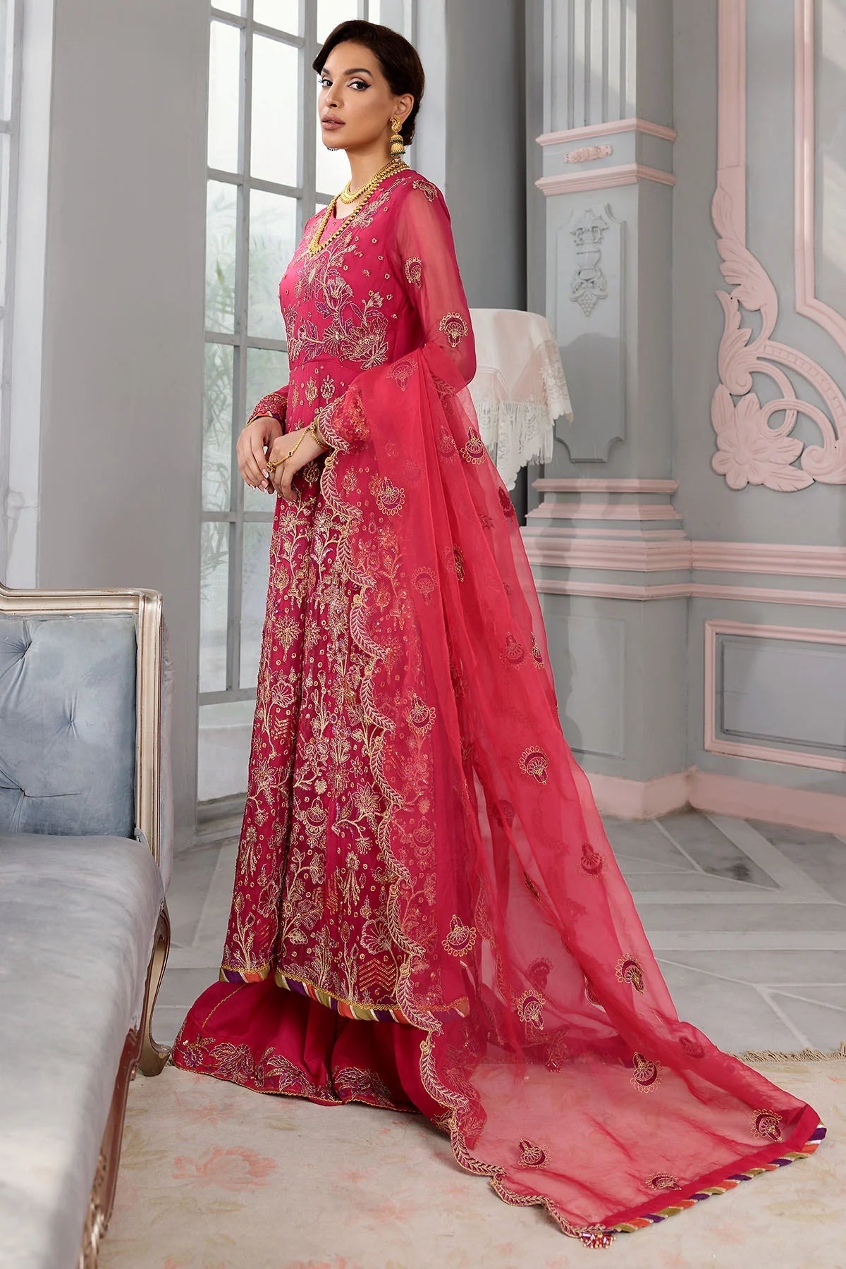 Motifz | Premium Embroidered Formals 24 | 3397 - House Of Hania