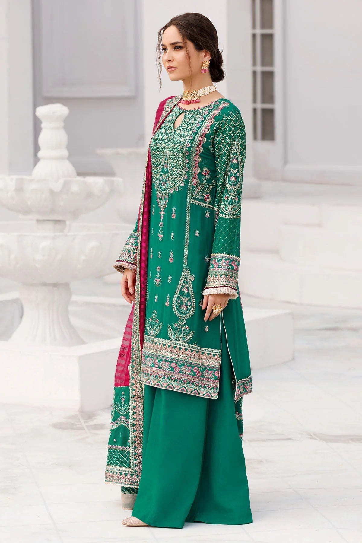 Motifz | Premium Embroidered Formals 24 | 3465 - House Of Hania
