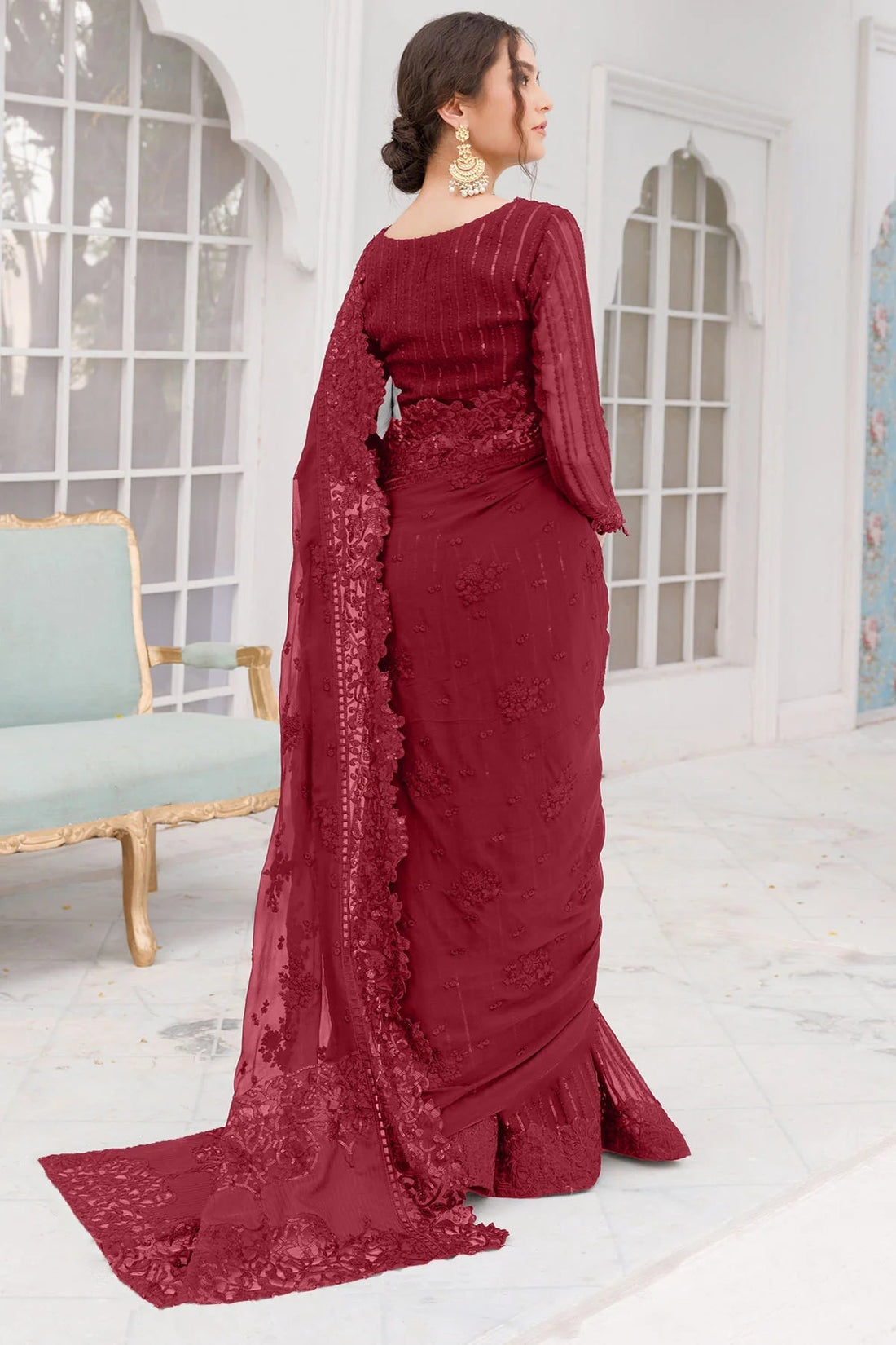 Motifz | Premium Embroidered Formals 24 | 4037 - House Of Hania