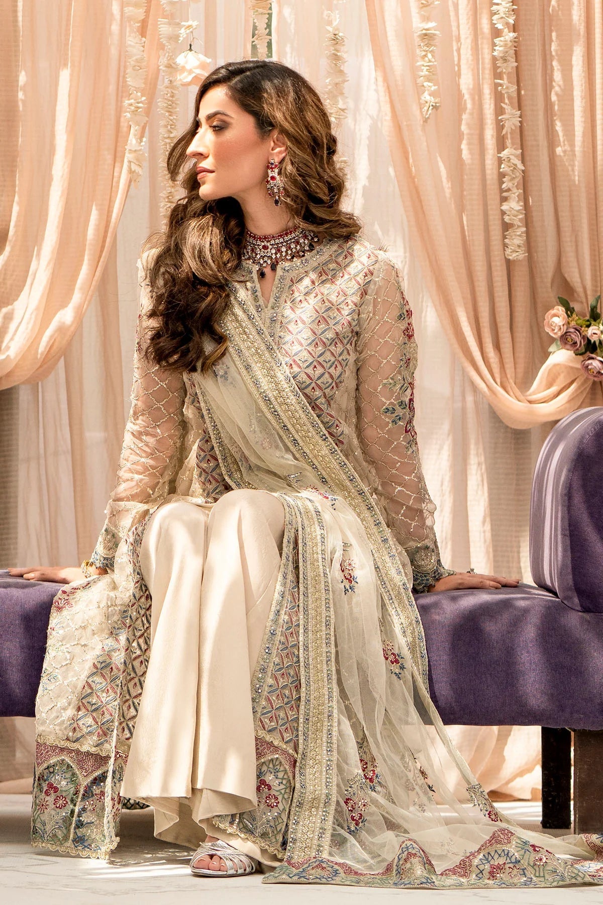 Motifz | Premium Embroidered Formals 24 | 4117 - House Of Hania