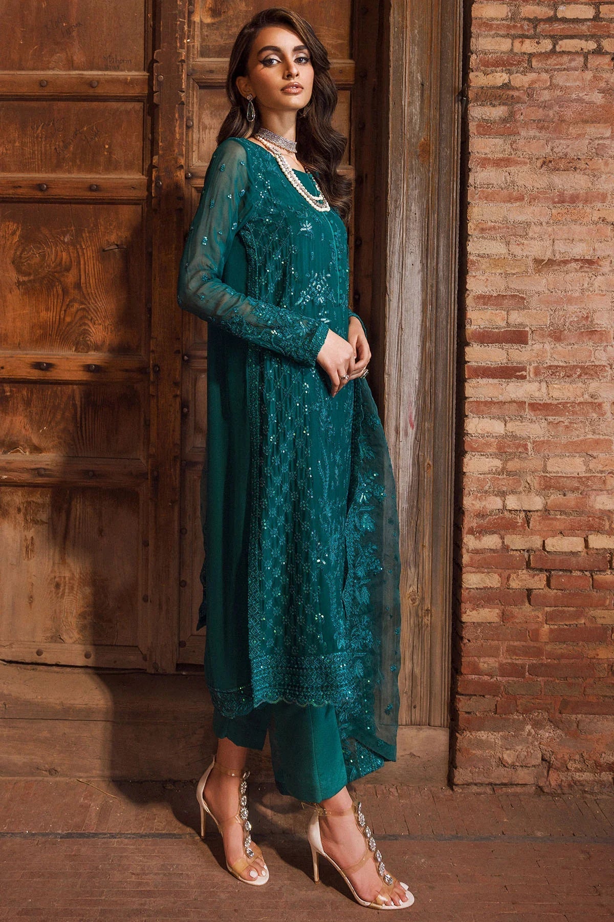Motifz | Premium Embroidered Formals 24 | 4123 - House Of Hania