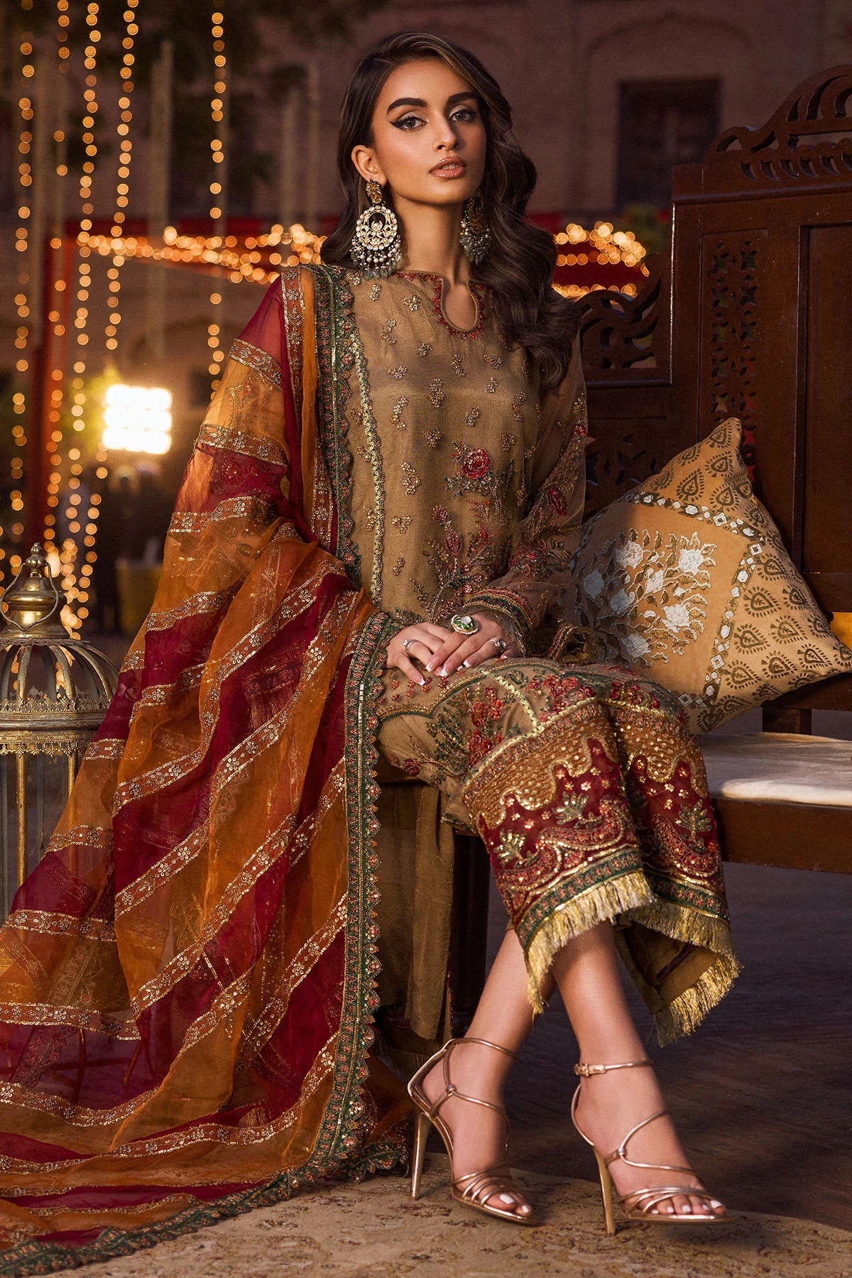 Motifz | Premium Embroidered Formals 24 | 4124 - House Of Hania