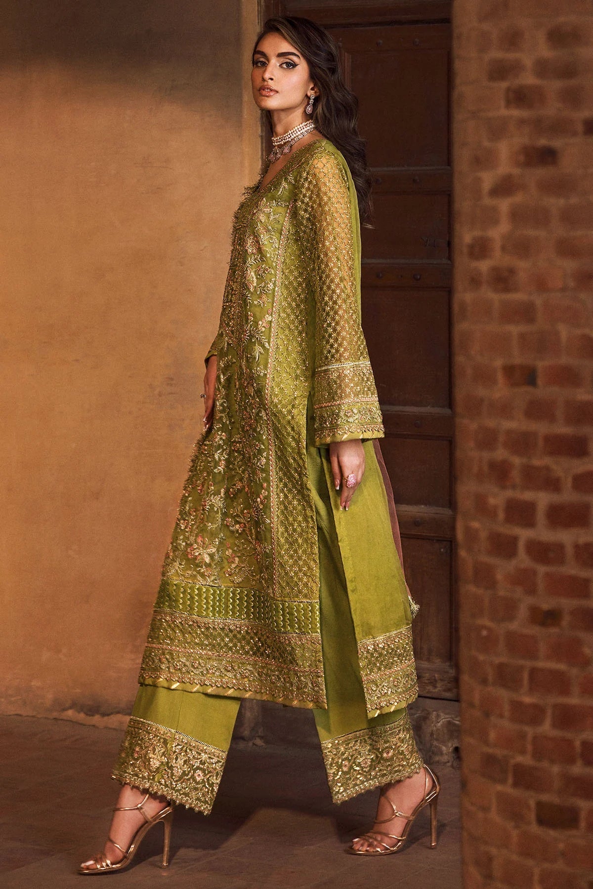 Motifz | Premium Embroidered Formals 24 | 4125 - House Of Hania