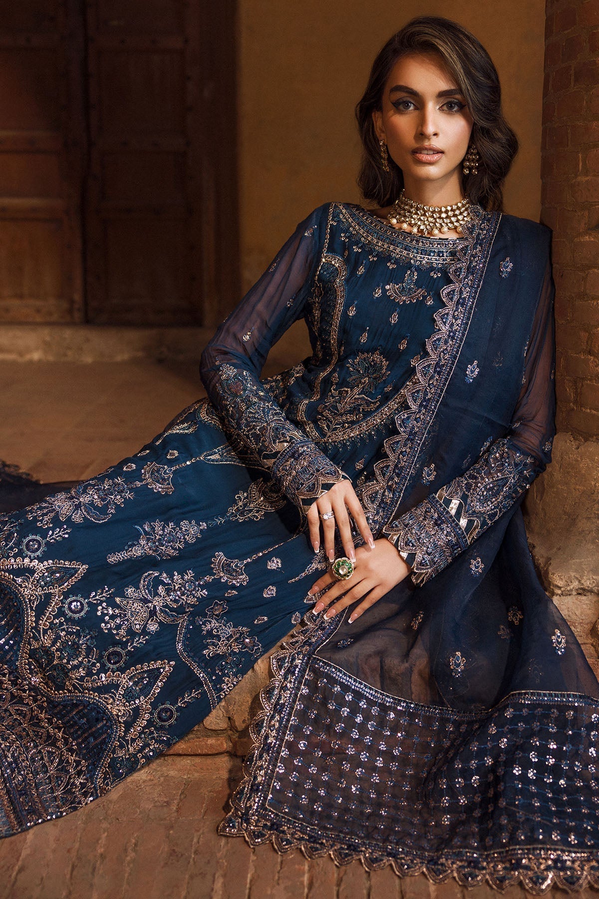 Motifz | Premium Embroidered Formals 24 | 4126 - House Of Hania