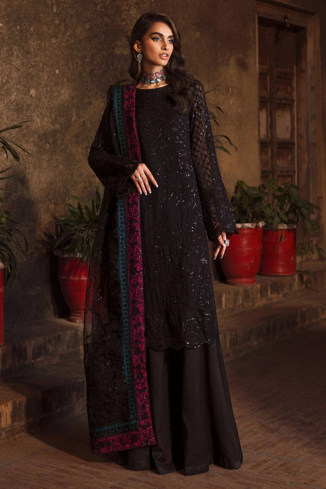 Motifz | Premium Embroidered Formals 24 | 4128 - House Of Hania