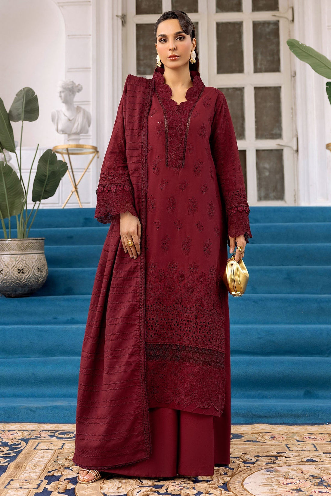 Motifz | Premium Khaddar | 4993-NURAL - House Of Hania