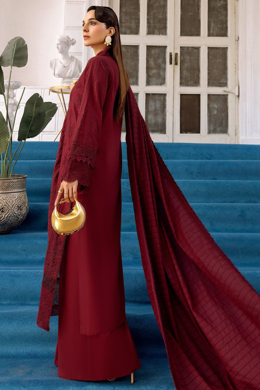 Motifz | Premium Khaddar | 4993-NURAL - House Of Hania