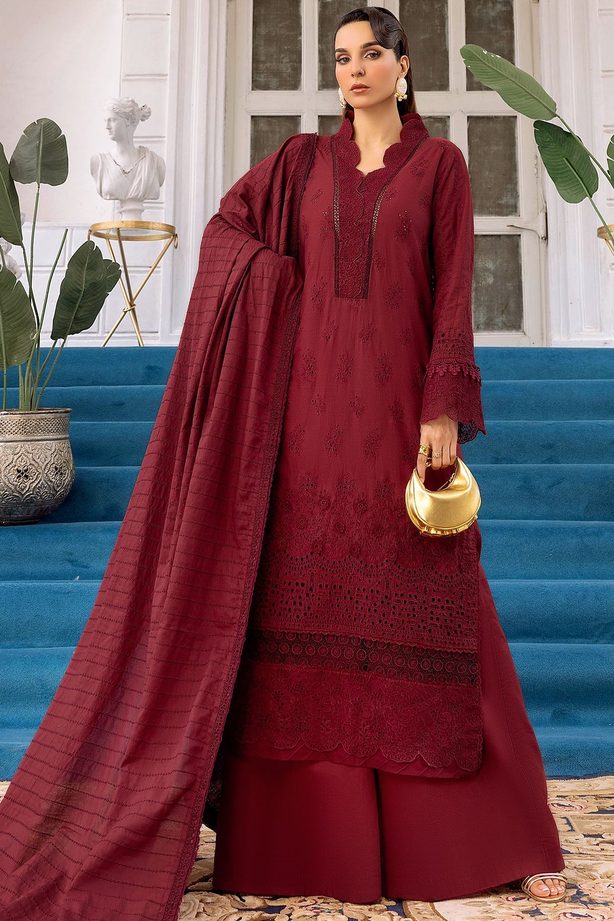 Motifz | Premium Khaddar | 4993-NURAL - House Of Hania