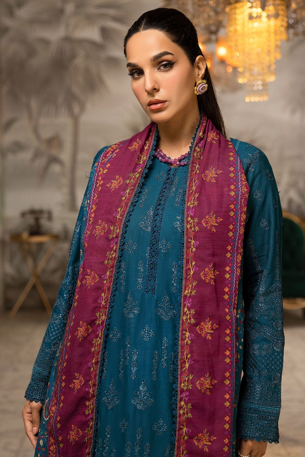 Motifz | Premium Khaddar | 4995-AIFA - House Of Hania