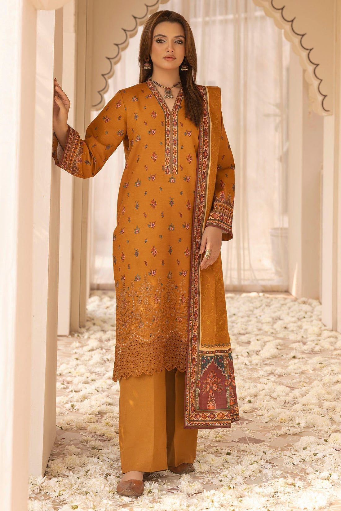 Motifz | Premium Khaddar | 5021-ZULY - House Of Hania
