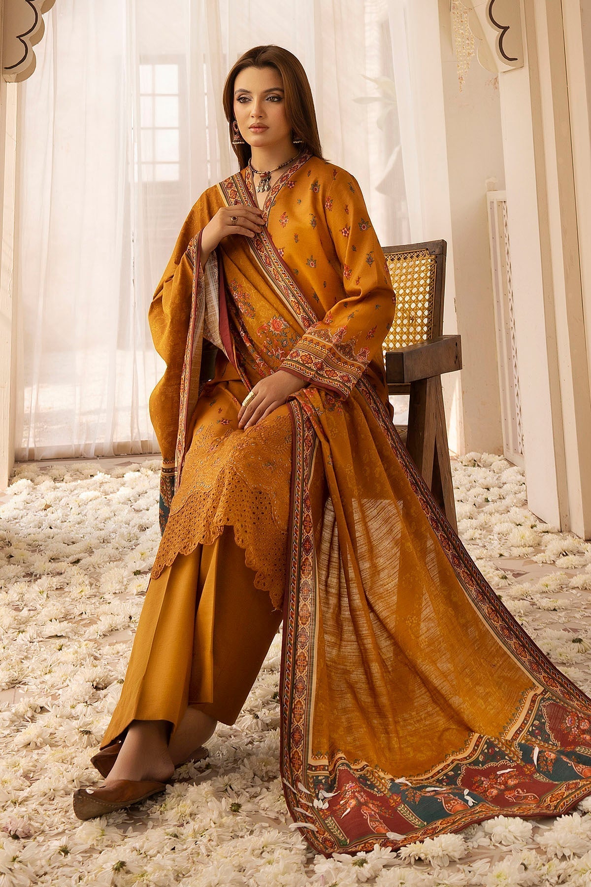 Motifz | Premium Khaddar | 5021-ZULY - House Of Hania