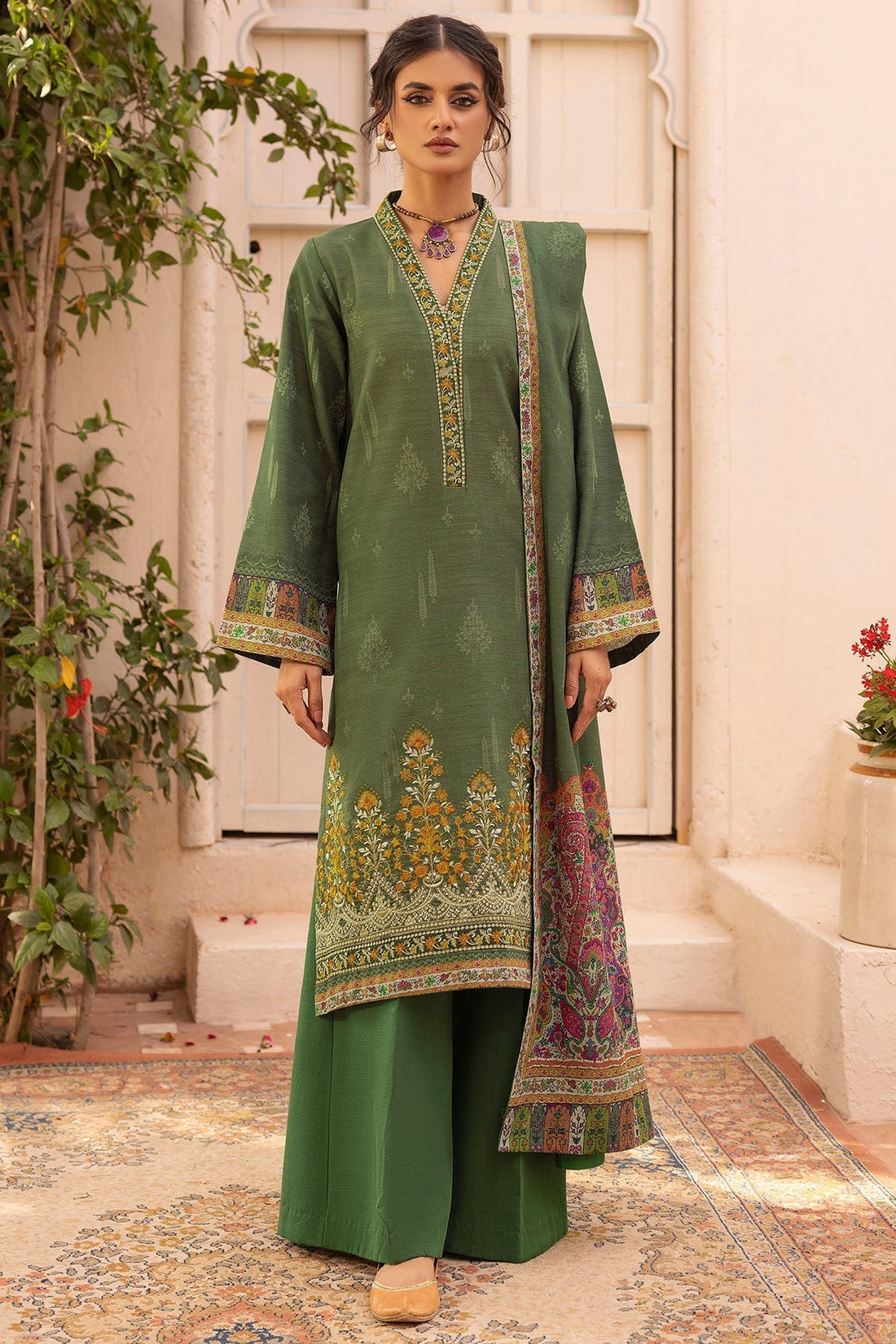 Motifz | Premium Khaddar | 5024-TAIMA - House Of Hania