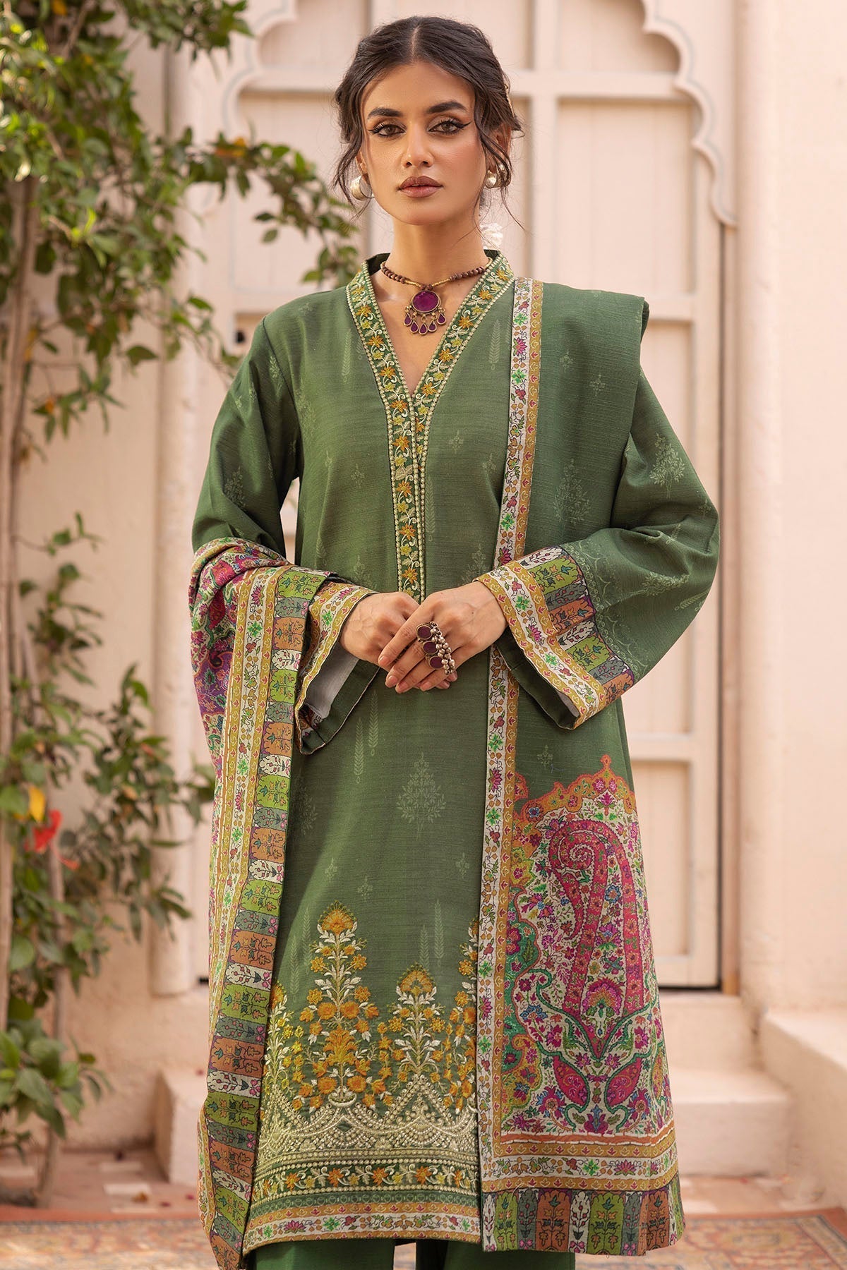 Motifz | Premium Khaddar | 5024-TAIMA - House Of Hania