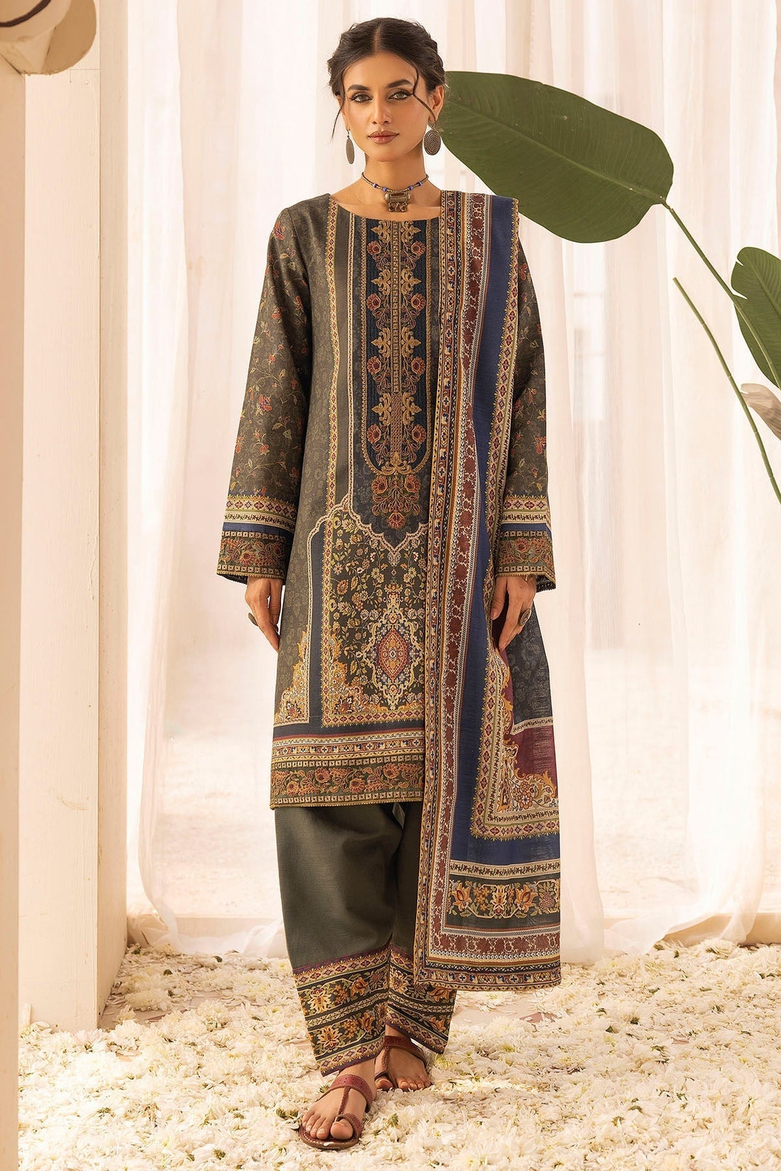 Motifz | Premium Khaddar | 5026-ROHA - House Of Hania