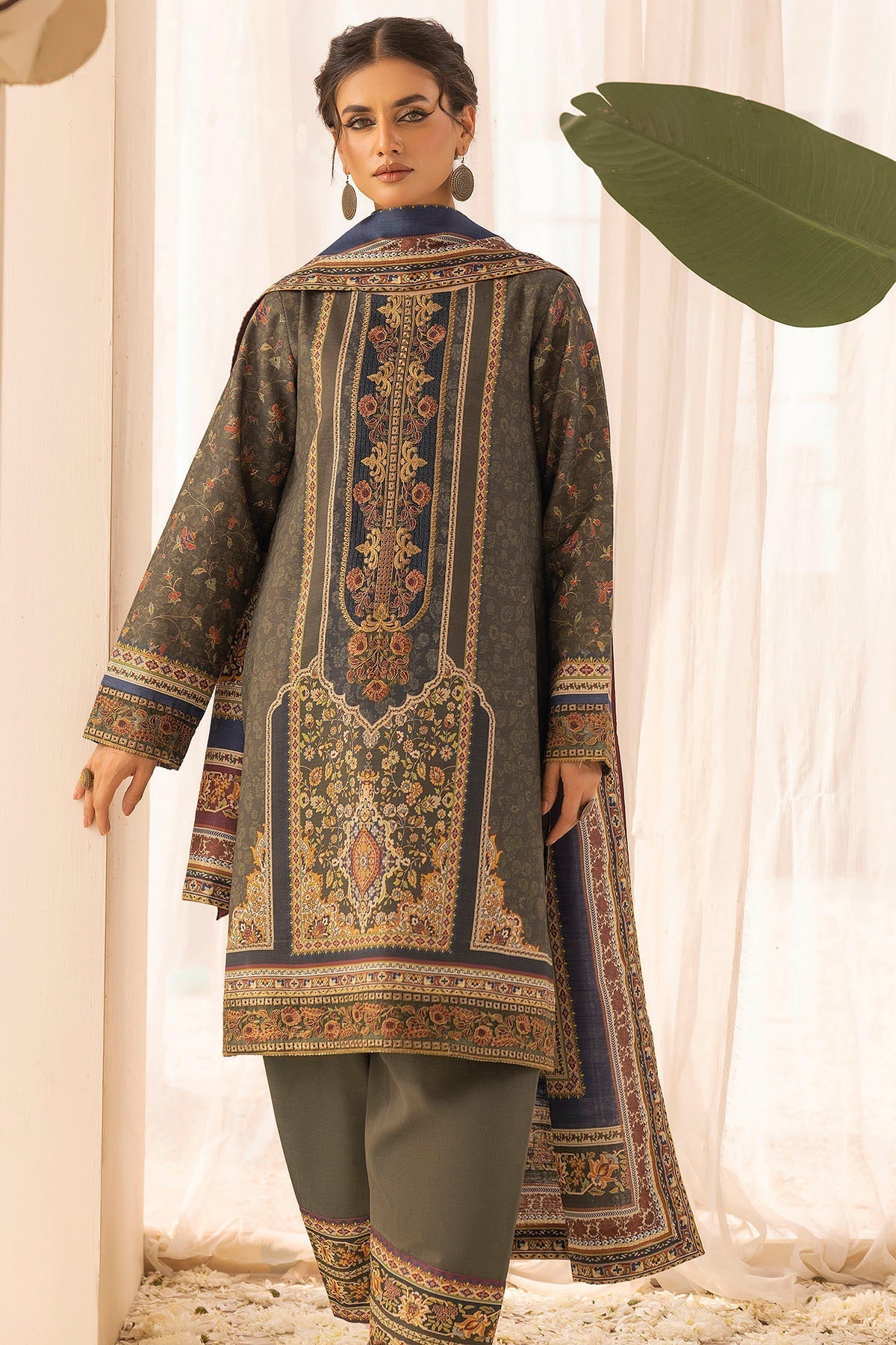 Motifz | Premium Khaddar | 5026-ROHA - House Of Hania