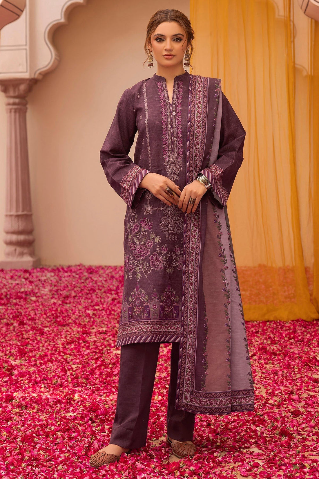 Motifz | Premium Khaddar | 5027-OMAIRA - House Of Hania
