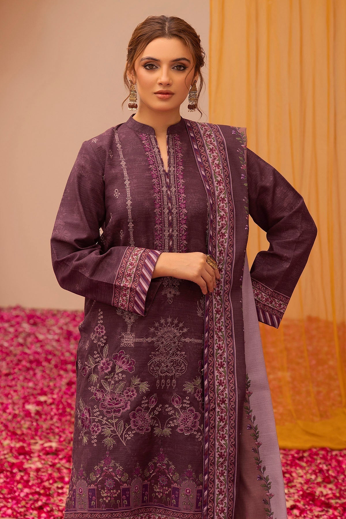 Motifz | Premium Khaddar | 5027-OMAIRA - House Of Hania