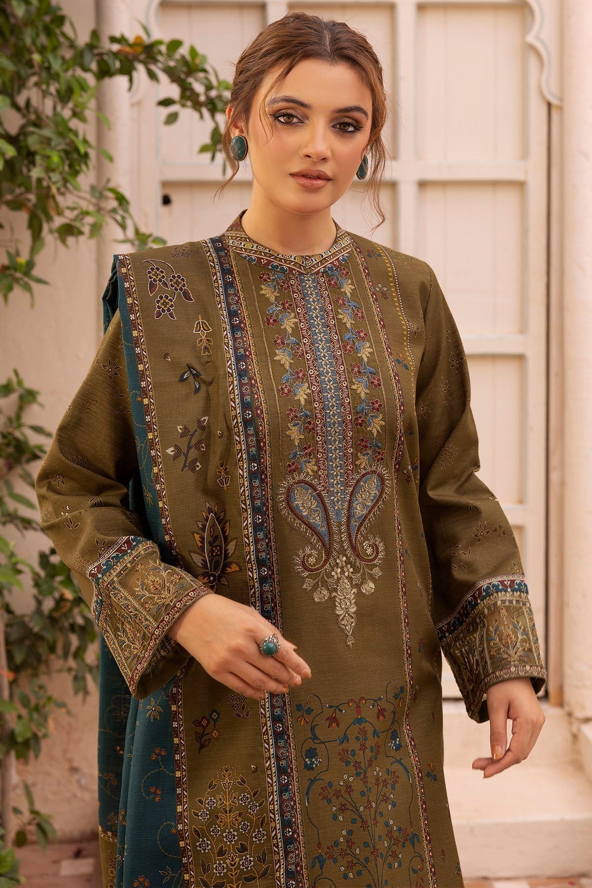 Motifz | Premium Khaddar | 5028-MAZNEEN - House Of Hania