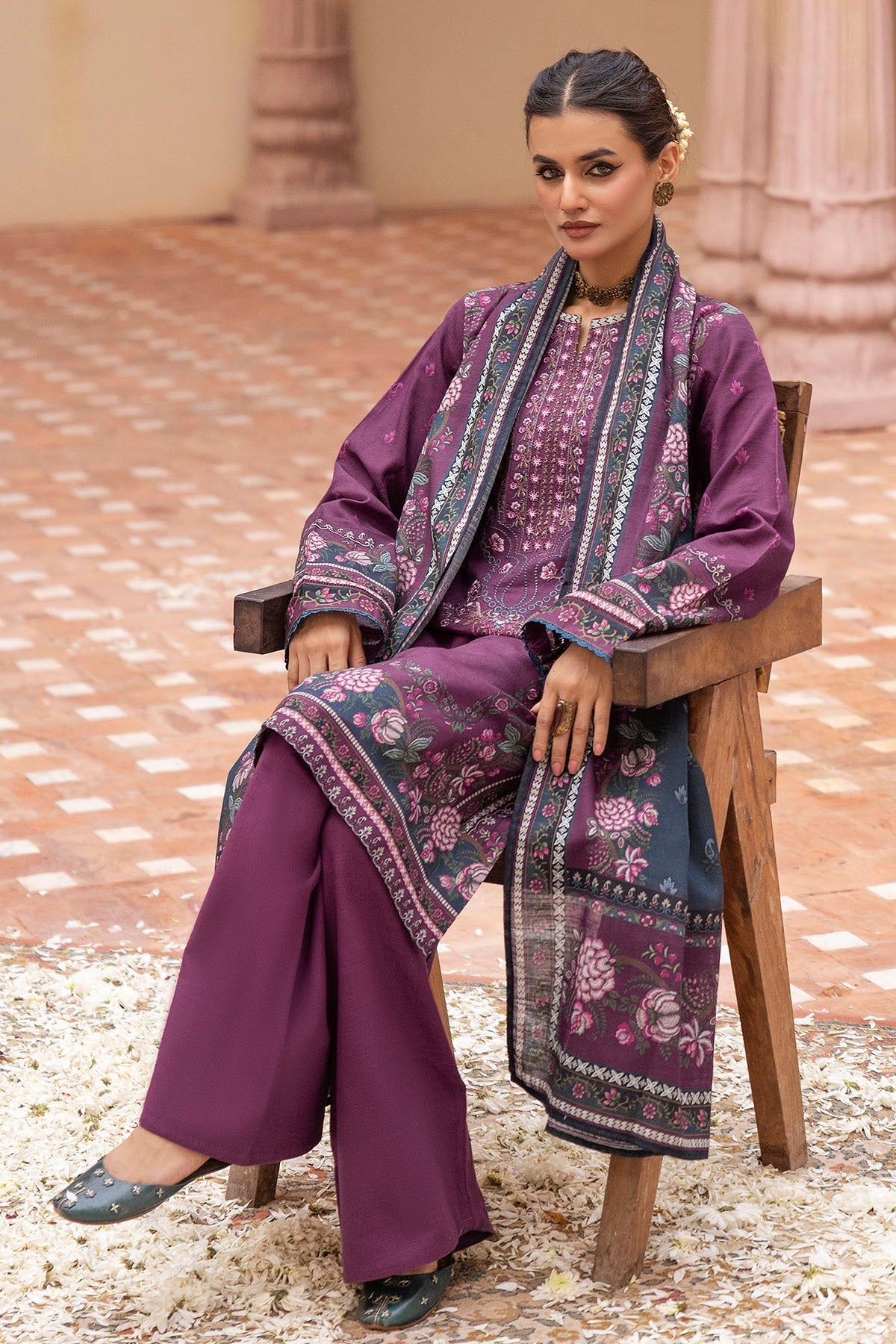 Motifz | Premium Khaddar | 5201-ZEEVA - House Of Hania