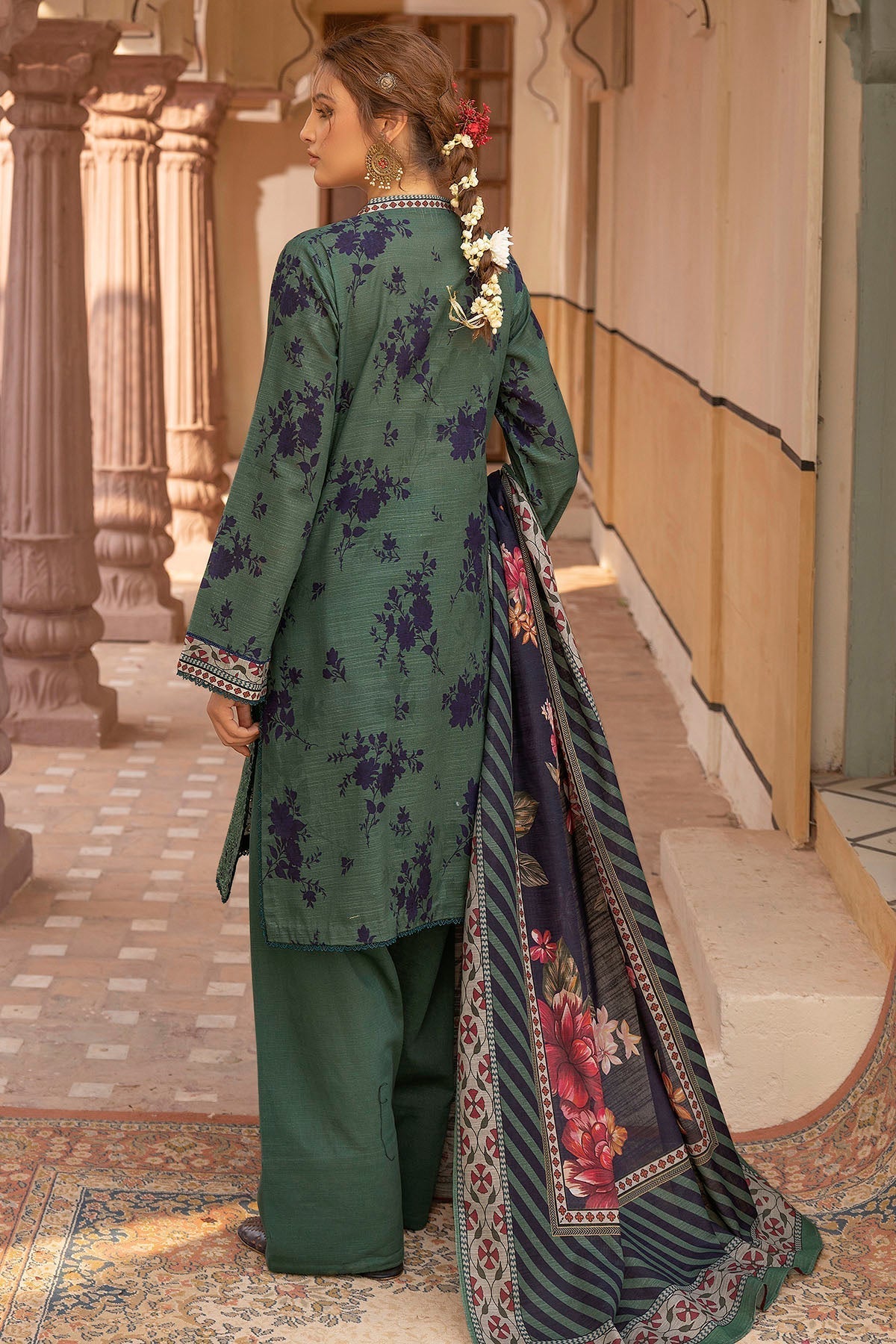 Motifz | Premium Khaddar | 5205-SALWA - House Of Hania