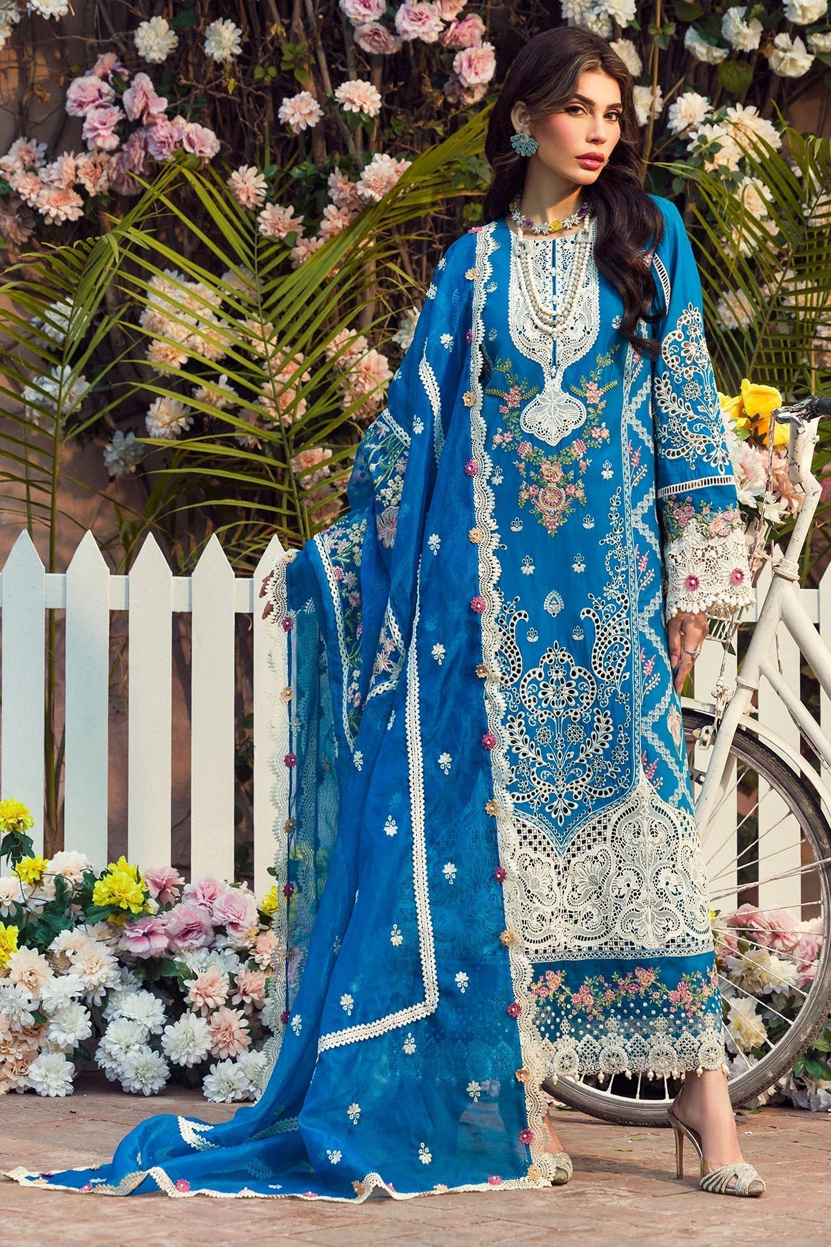 Motifz | Premium Lawn 24 | 4424-GUL-E-RANA - House Of Hania