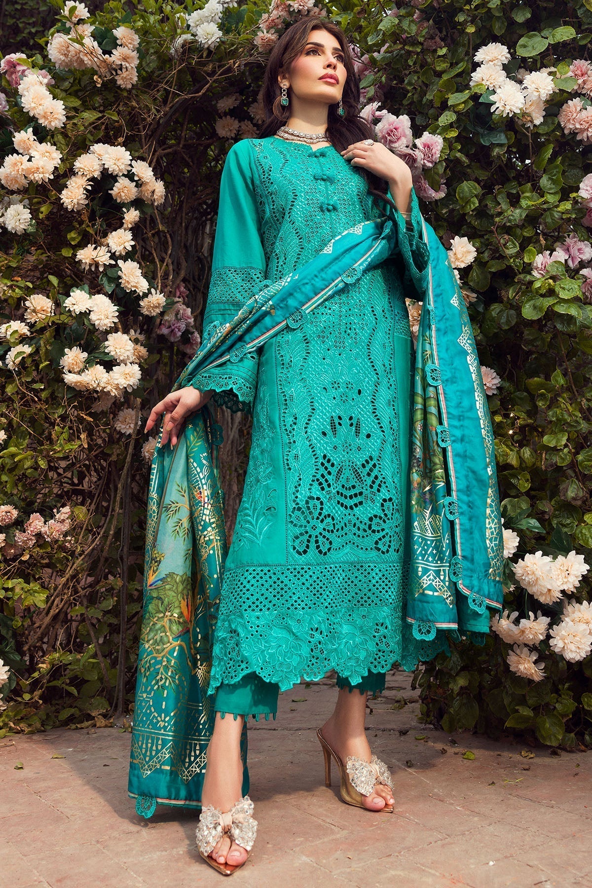 Motifz | Premium Lawn 24 | 4430 Sanobar - House Of Hania
