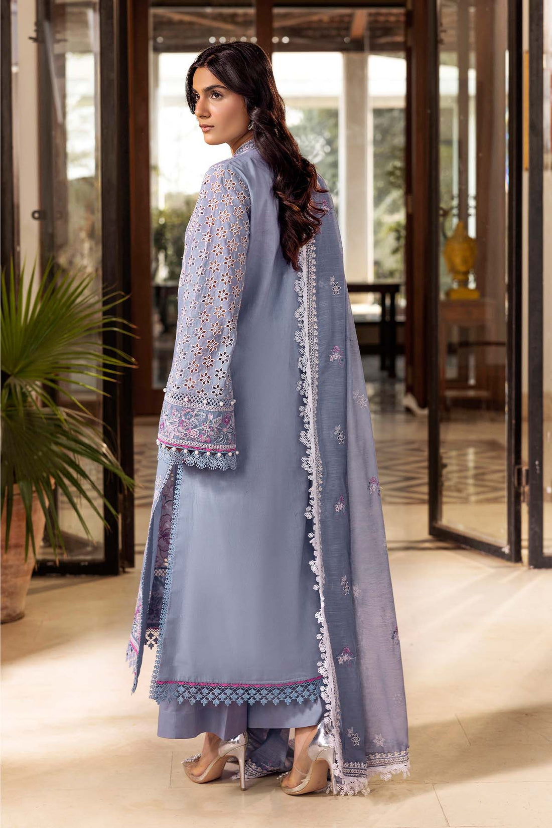 Motifz | Premium Lawn 25 | 5302-ROSALIE - House Of Hania