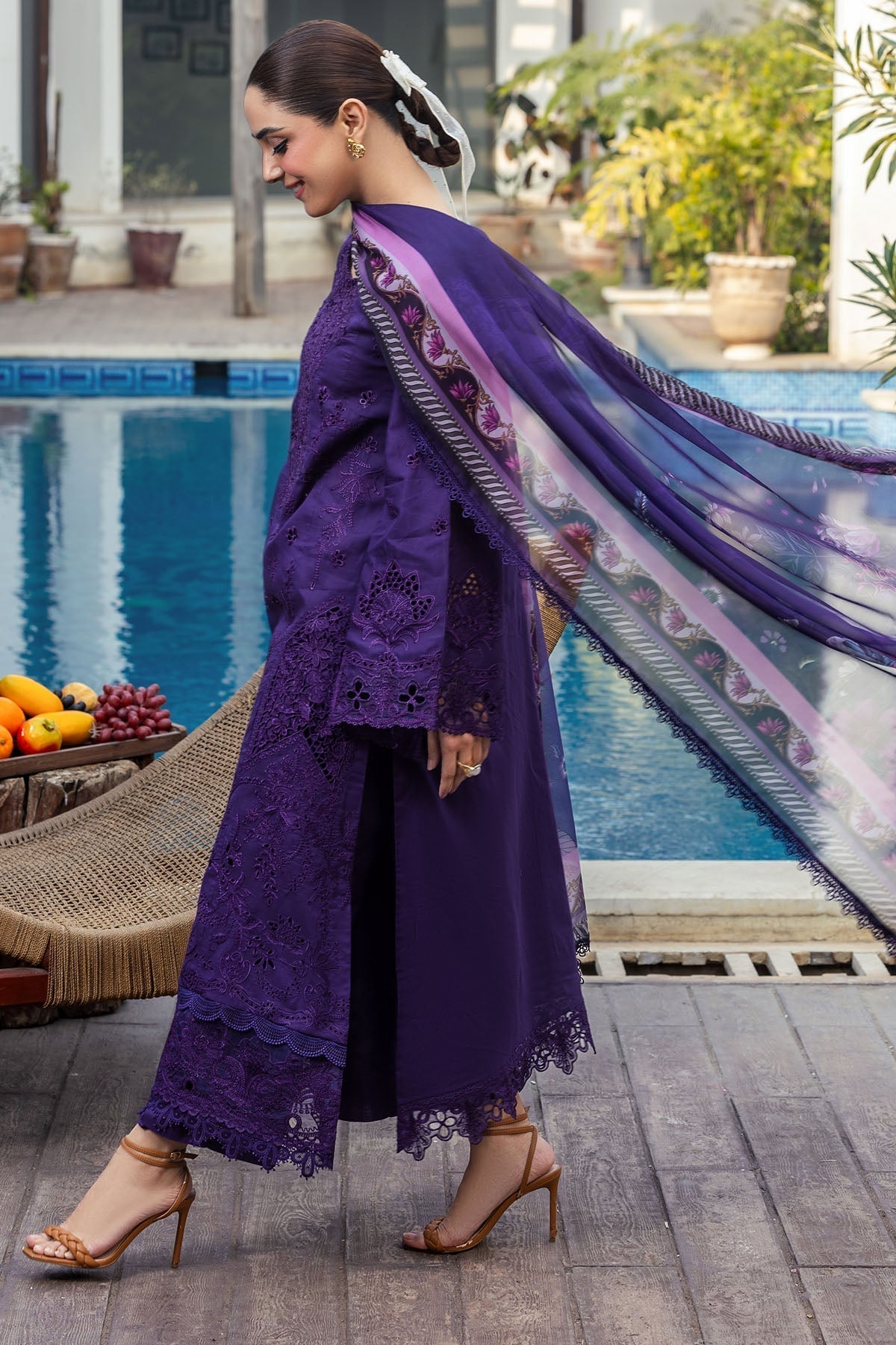 Motifz | Premium Lawn 25 | 5314-MIREILLE - House Of Hania