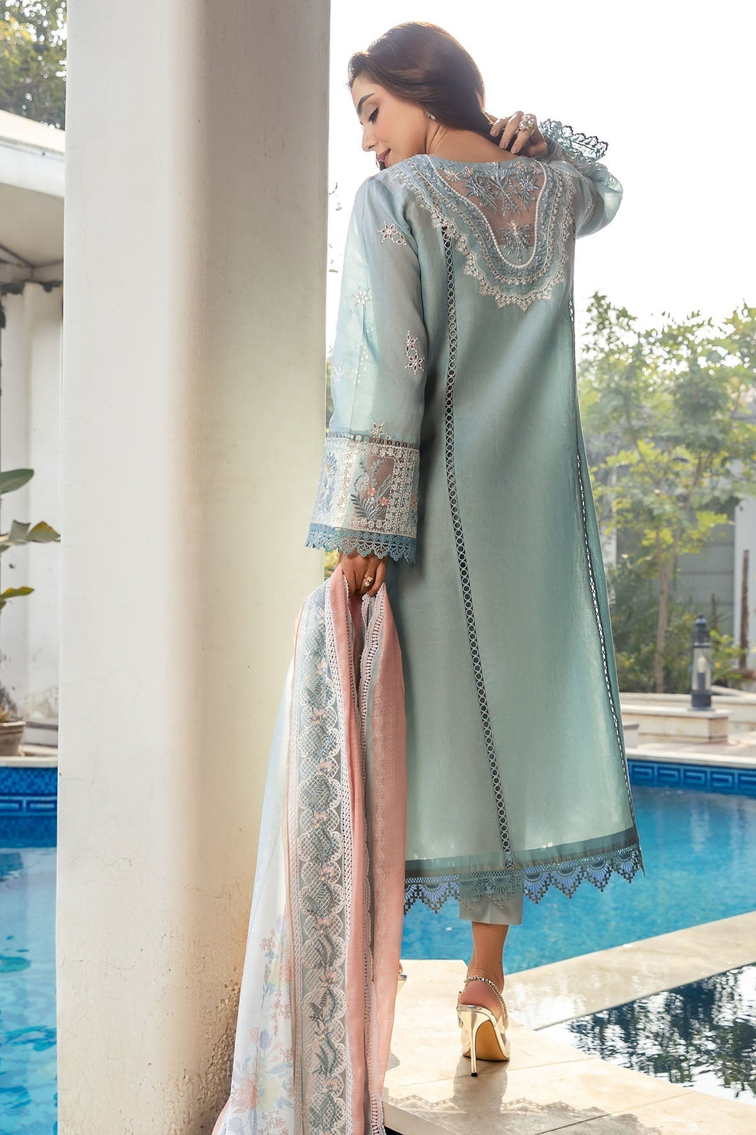 Motifz | Premium Lawn 25 | 5316-REMY - House Of Hania