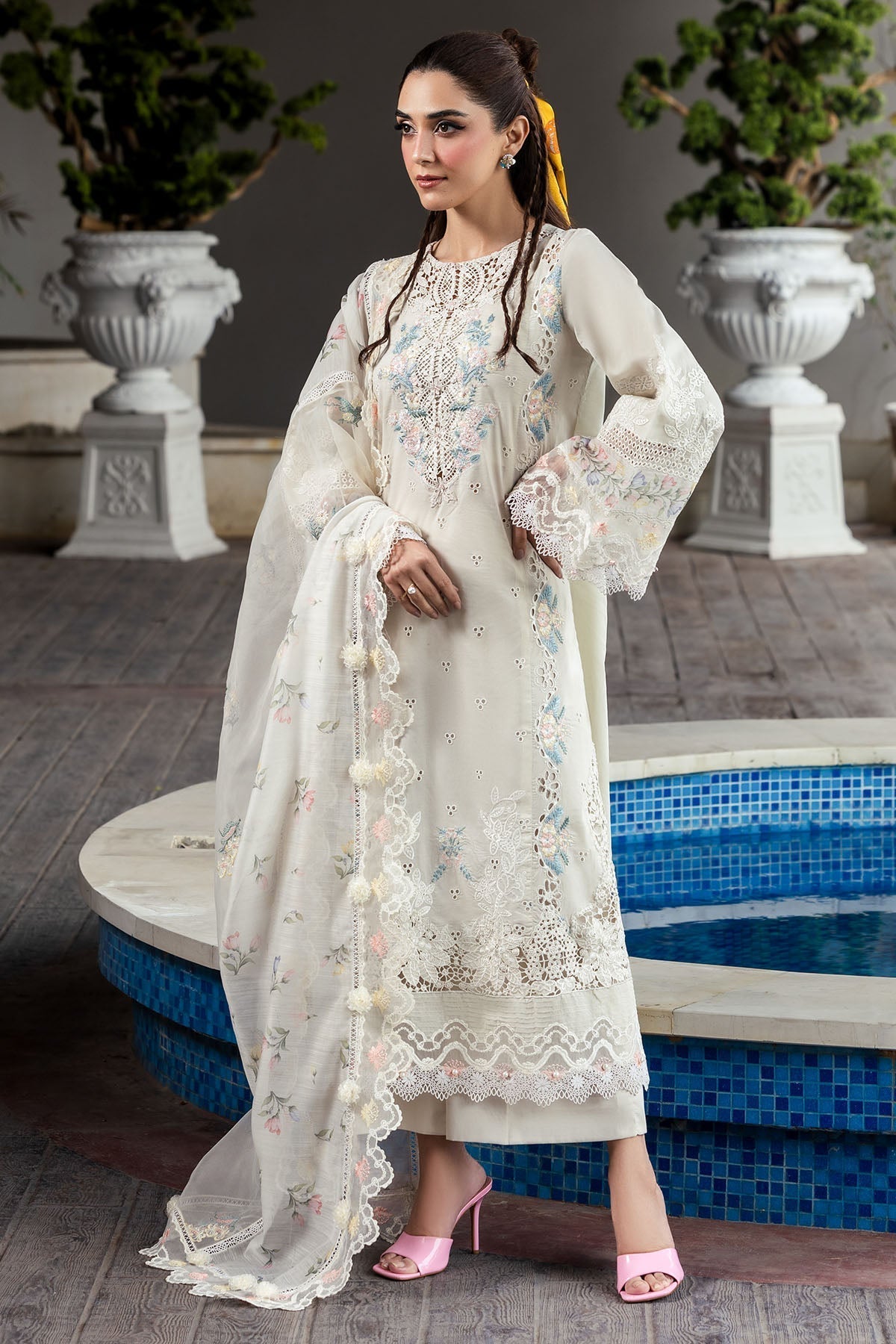 Motifz | Premium Lawn 25 | 5319-MARCELINE - House Of Hania