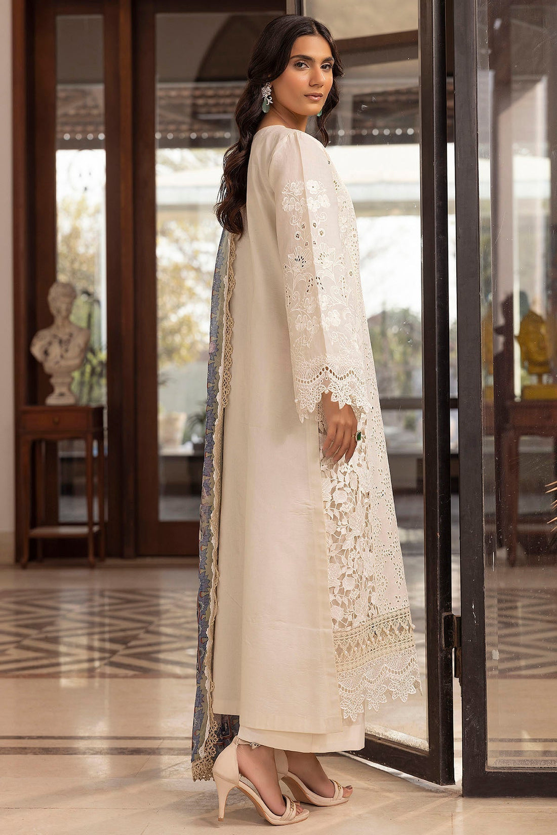 Motifz | Premium Lawn 25 | 5324-SIDONIE - House Of Hania