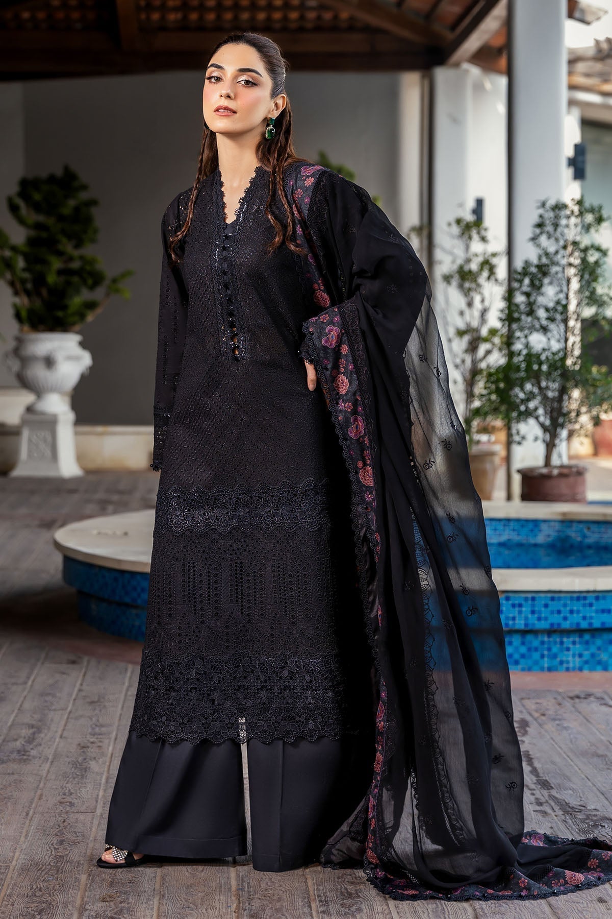 Motifz | Premium Lawn 25 | 5326-COURTNEY - House Of Hania