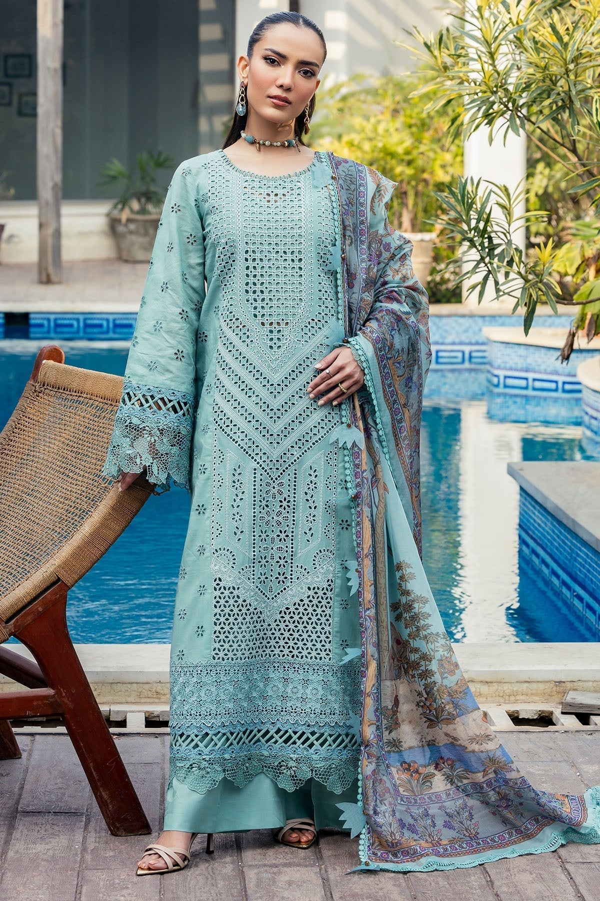 Motifz | Premium Lawn 25 | 5328-ISABEAU - House Of Hania
