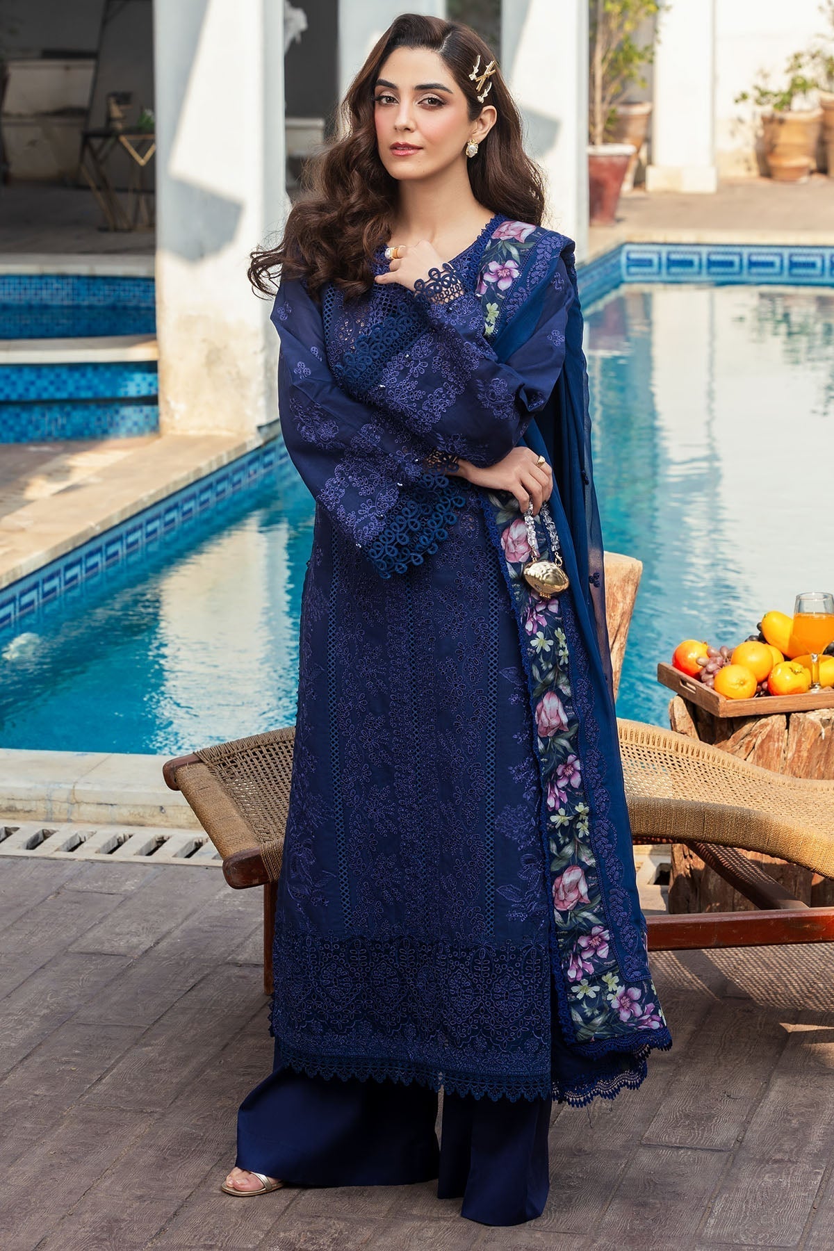 Motifz | Premium Lawn 25 | 5330-MAELYS - House Of Hania