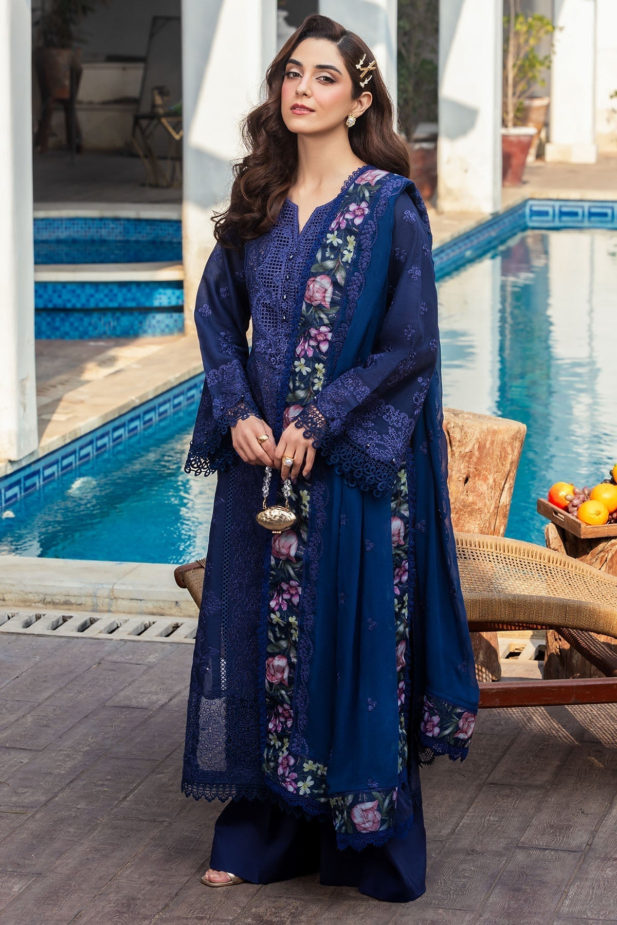 Motifz | Premium Lawn 25 | 5330-MAELYS - House Of Hania