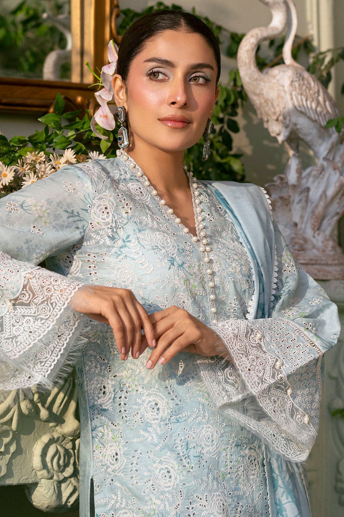 Motifz | Premium Lawn 25 | 5425-LAVENDER - House Of Hania