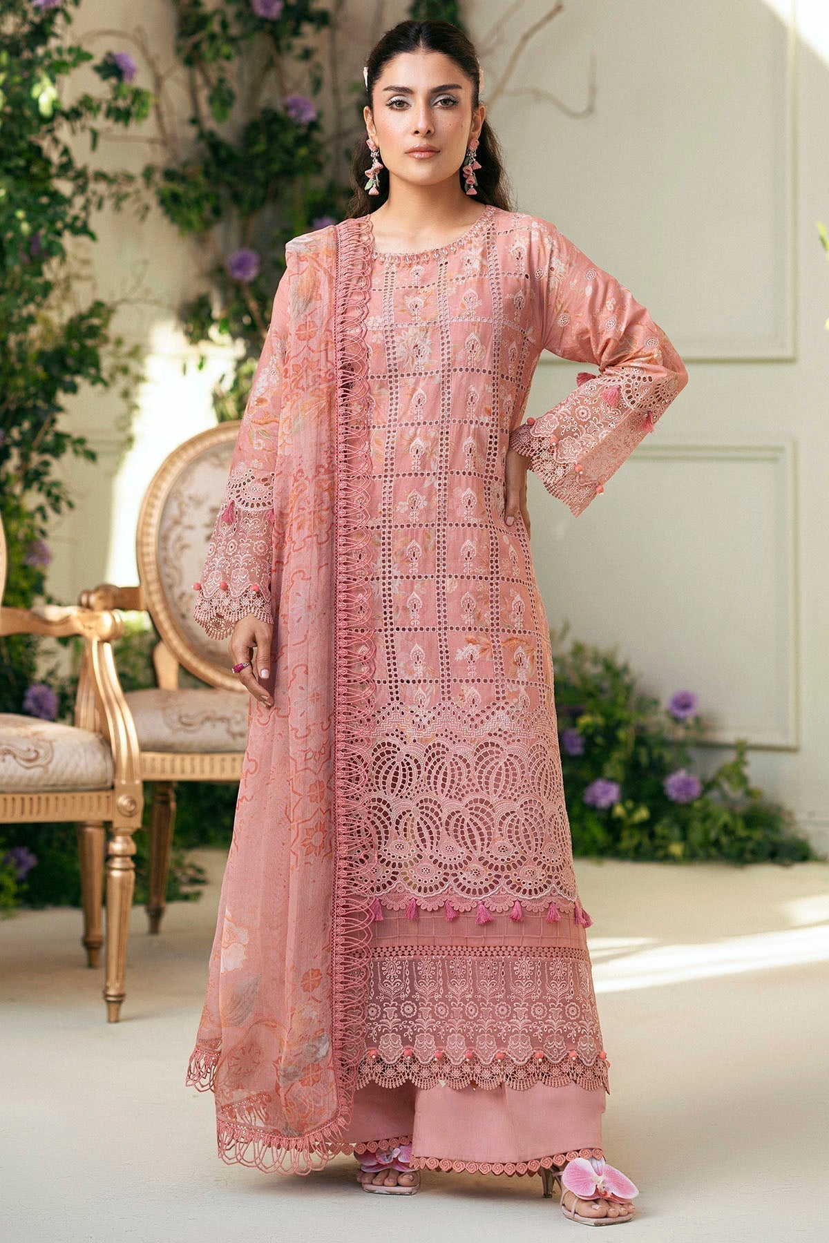 Motifz | Premium Lawn 25 | 5427-LOTUS - House Of Hania