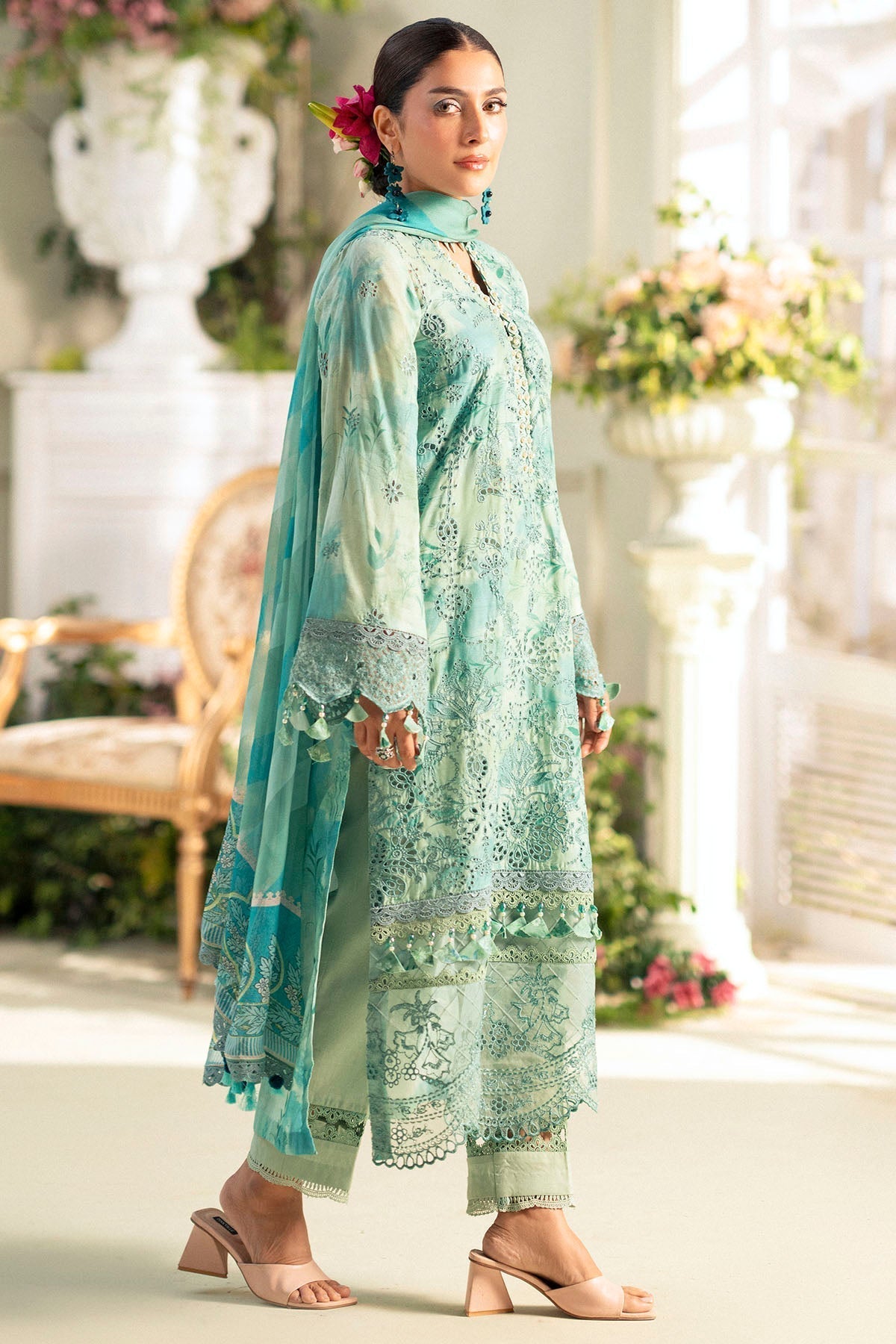 Motifz | Premium Lawn 25 | 5430-IRIS - House Of Hania