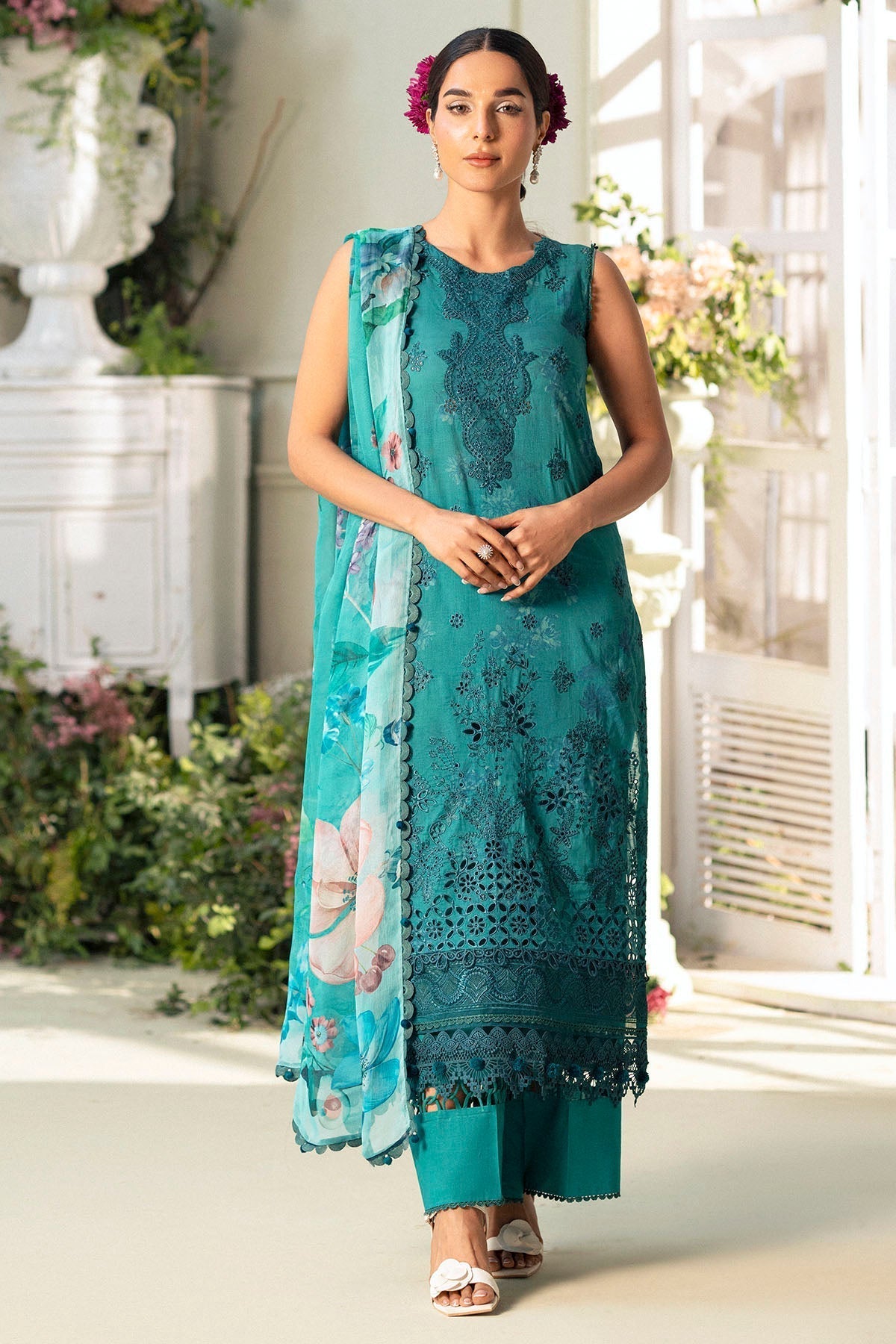 Motifz | Premium Lawn 25 | 5432-MARIGOLD - House Of Hania